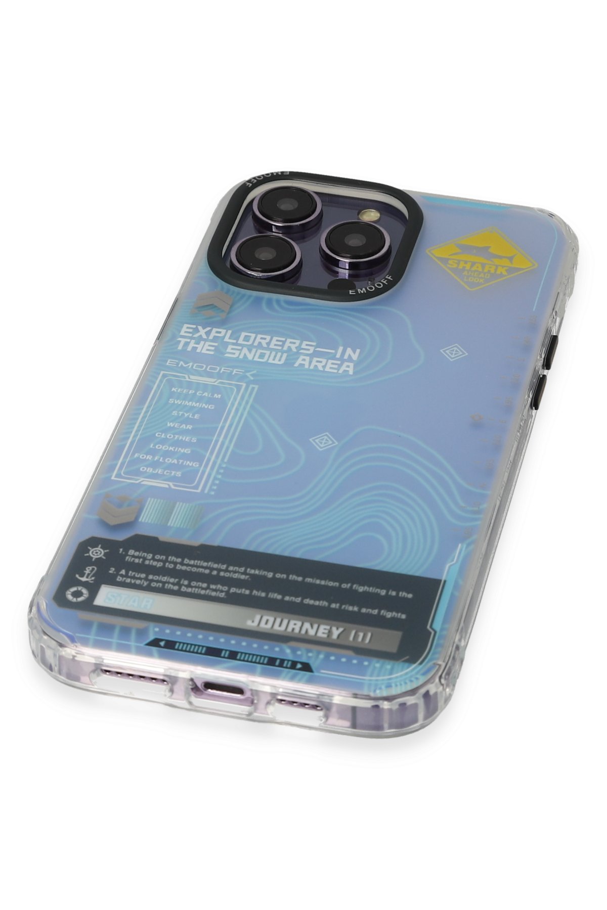 Keep Off iPhone 14 Pro Max Kılıf Clone Space Magsafe Kapak - Clone - 13