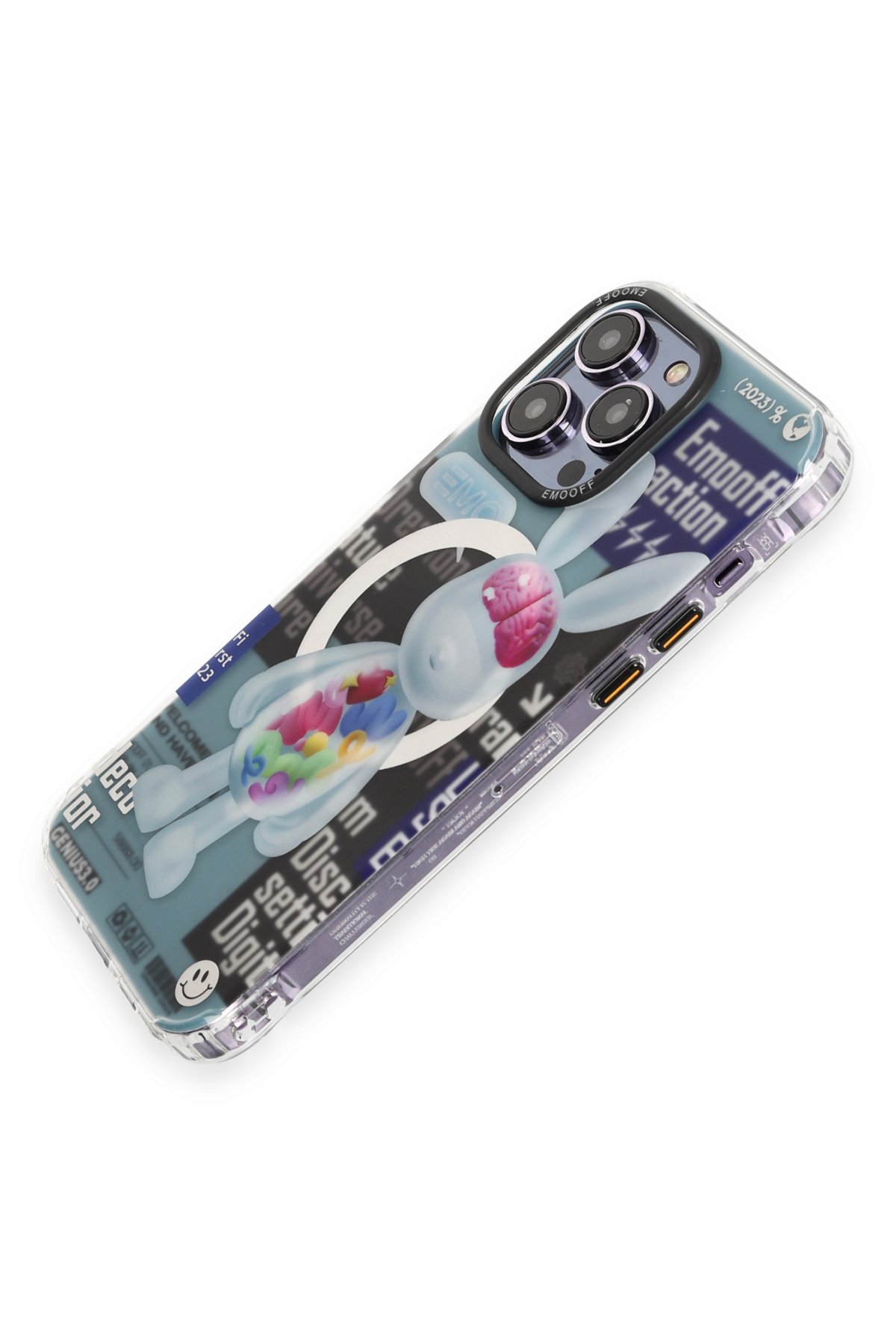Keep Off iPhone 14 Pro Max Kılıf Clone Space Magsafe Kapak - Clone - 1