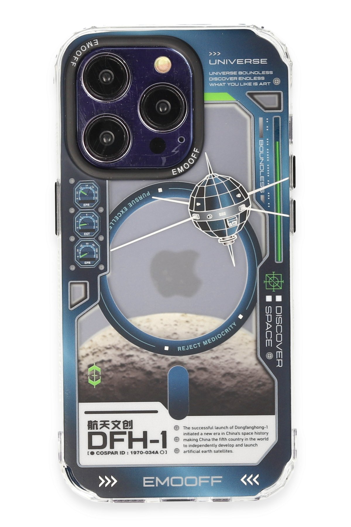 Keep Off iPhone 14 Pro Max Kılıf Clone Space Magsafe Kapak - Clone - 18