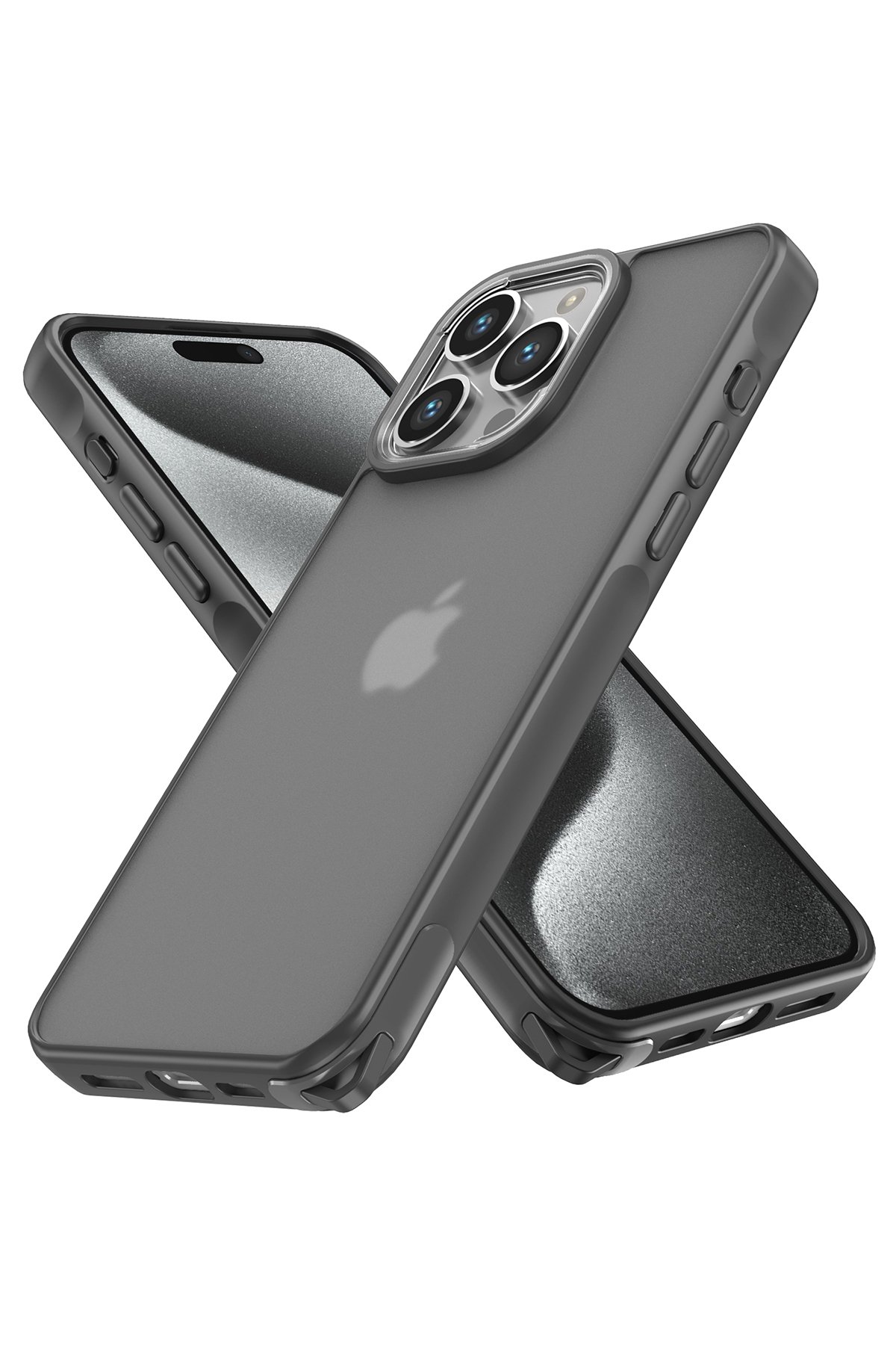 Newface iPhone 14 Pro Max Kılıf Magneticsafe Lazer Silikon - Mor