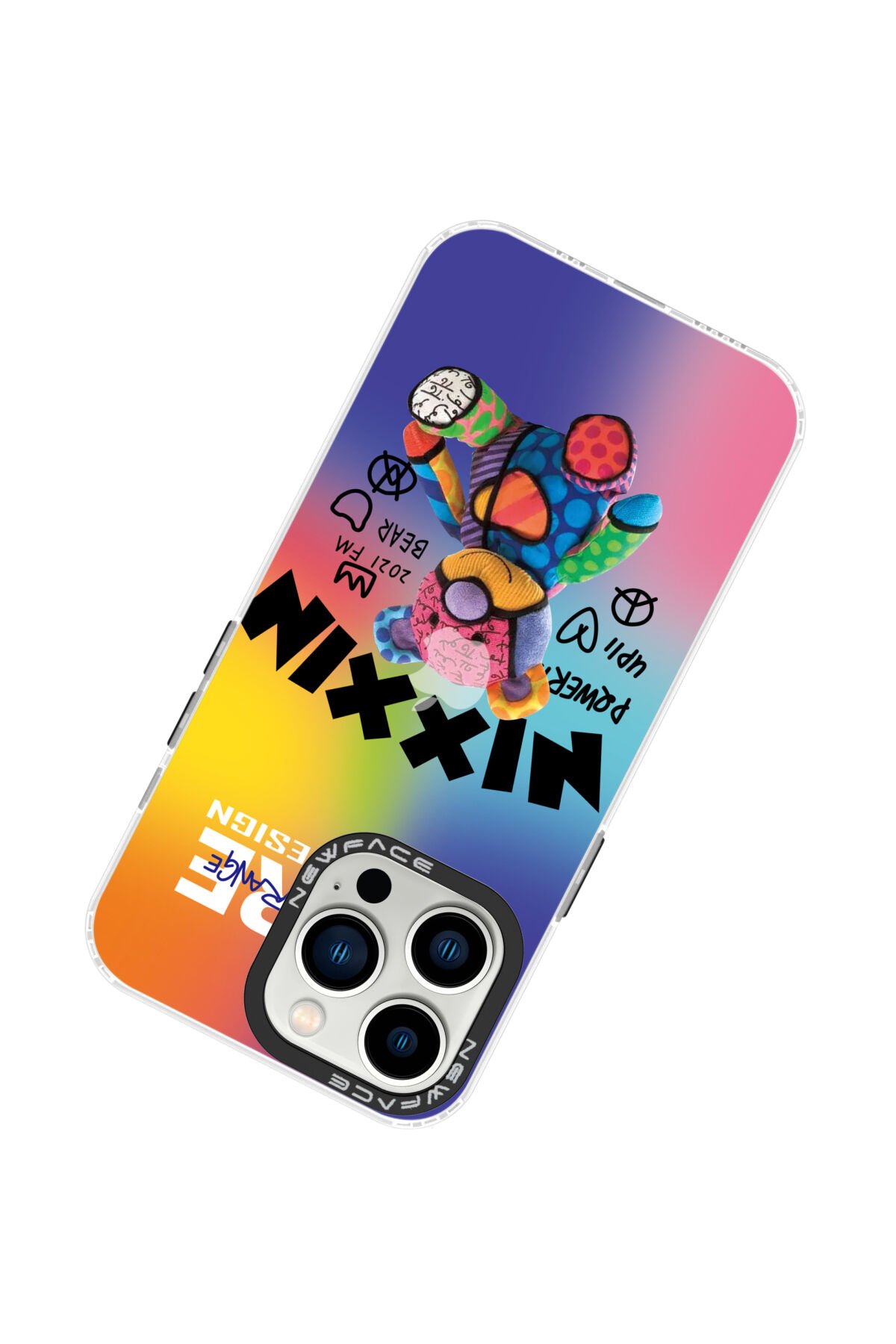 Newface iPhone 14 Pro Max Kılıf Armada Lensli Kapak - Pembe
