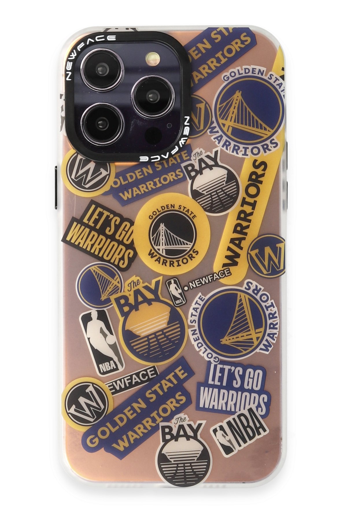 Newface iPhone 14 Pro Max Kılıf Crew Desenli Kapak - Çiçek