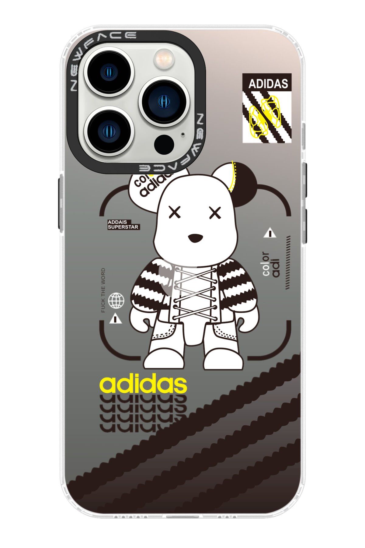 Newface iPhone 14 Pro Max Kılıf Volet Silikon - Beyaz