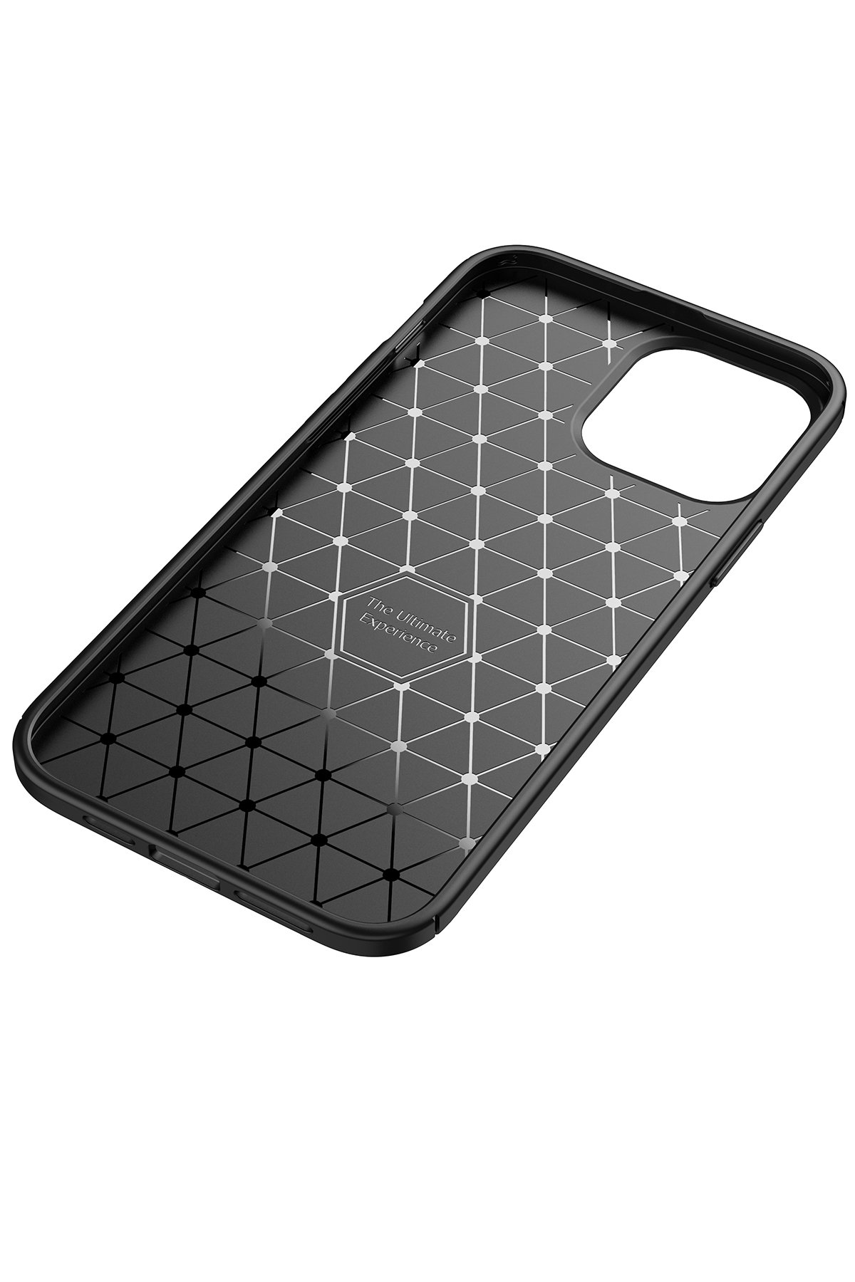 Newface iPhone 14 Pro Max Kılıf Volet Silikon - Siyah