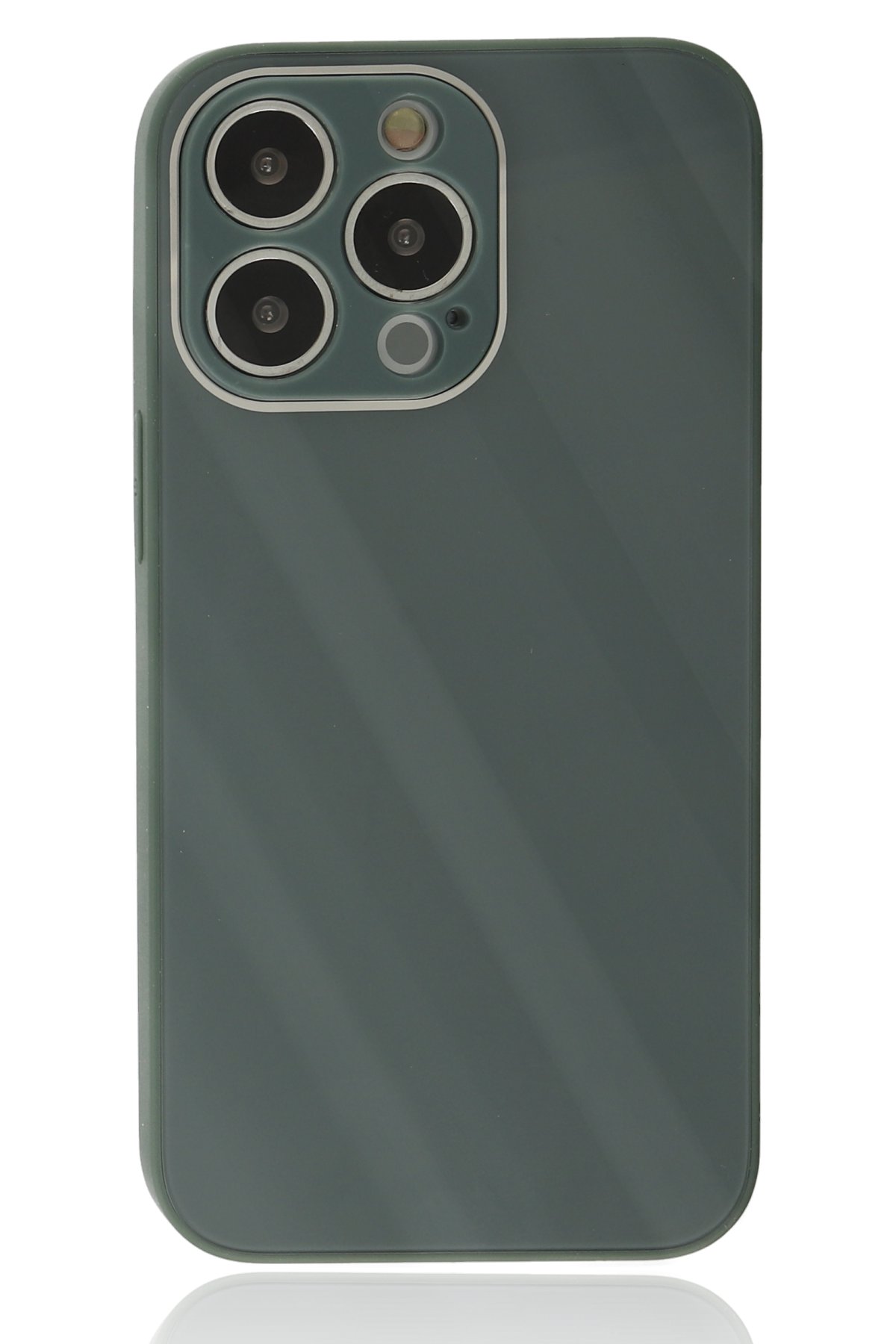 Newface iPhone 14 Pro Max Kılıf Magneticsafe Lazer Silikon - Sierra Blue