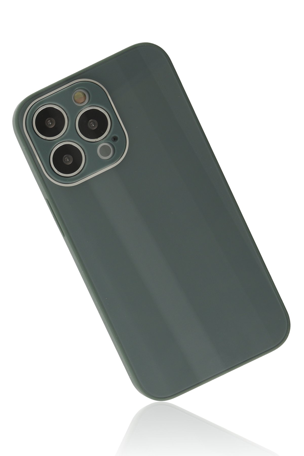Newface iPhone 14 Pro Max Kılıf Magneticsafe Lazer Silikon - Sierra Blue