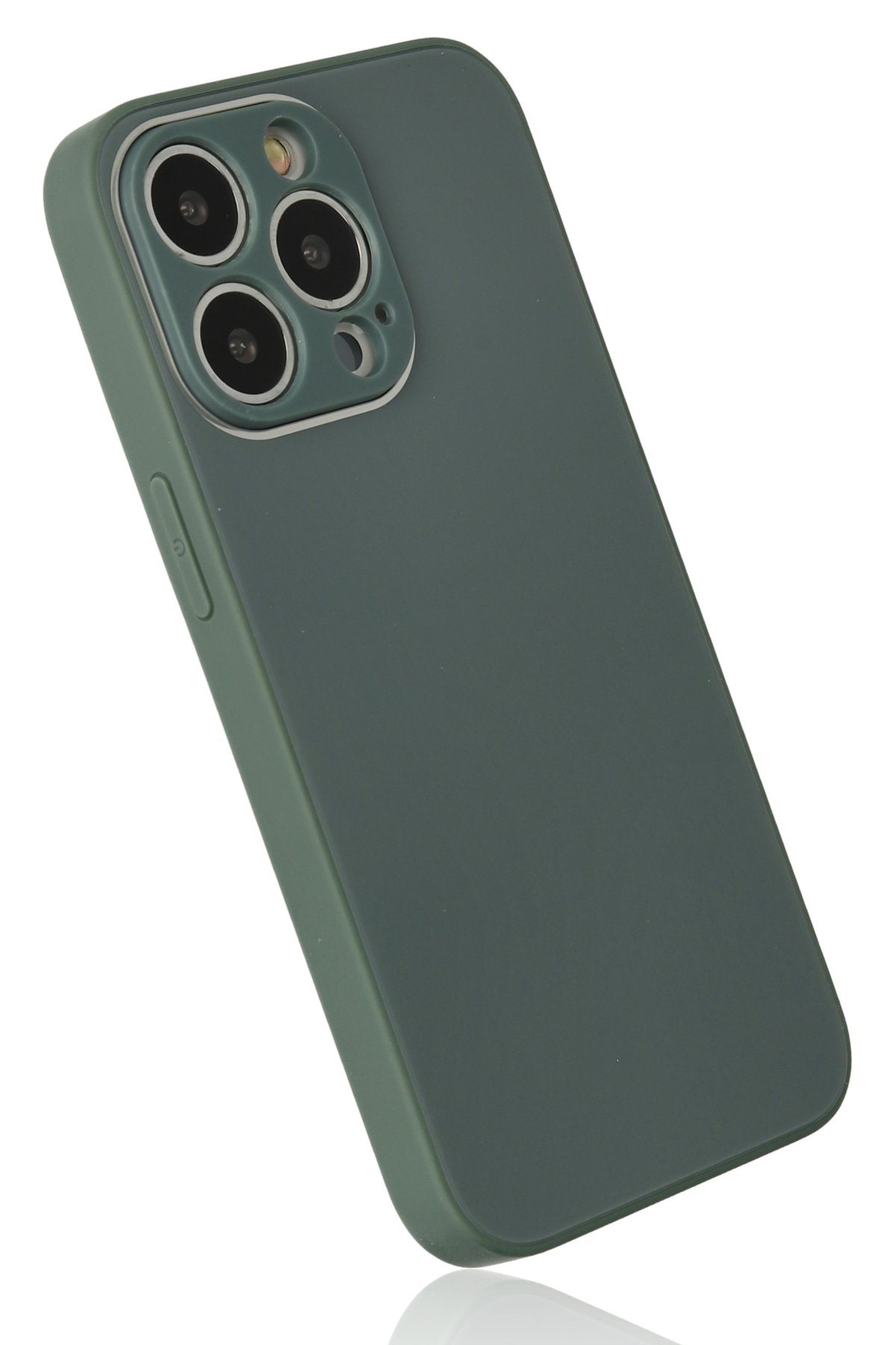 Newface iPhone 14 Pro Max Kılıf Magneticsafe Lazer Silikon - Sierra Blue
