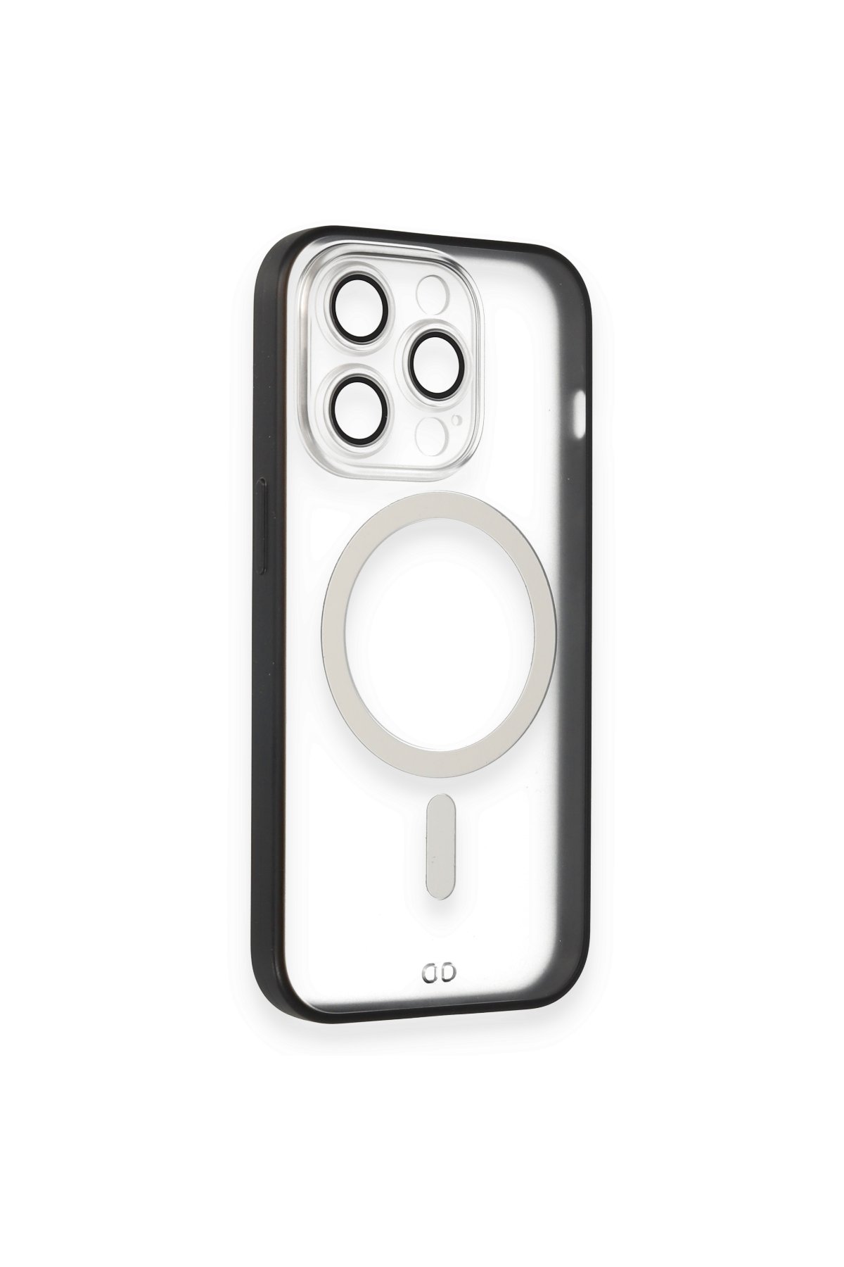 Newface iPhone 14 Pro Max Kılıf Glass Kapak - Lacivert