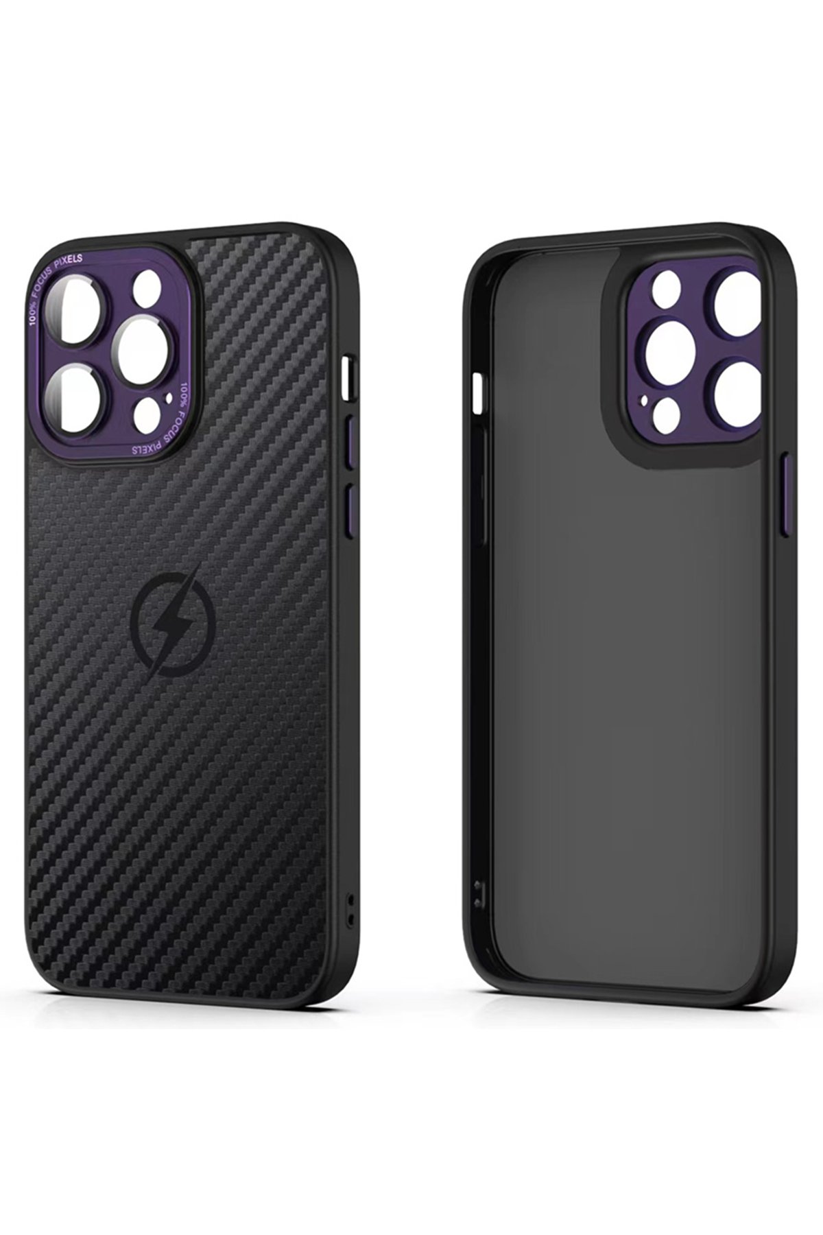 Newface iPhone 14 Pro Max Kılıf Zuma Kartvizitli Yüzüklü Silikon - Lacivert