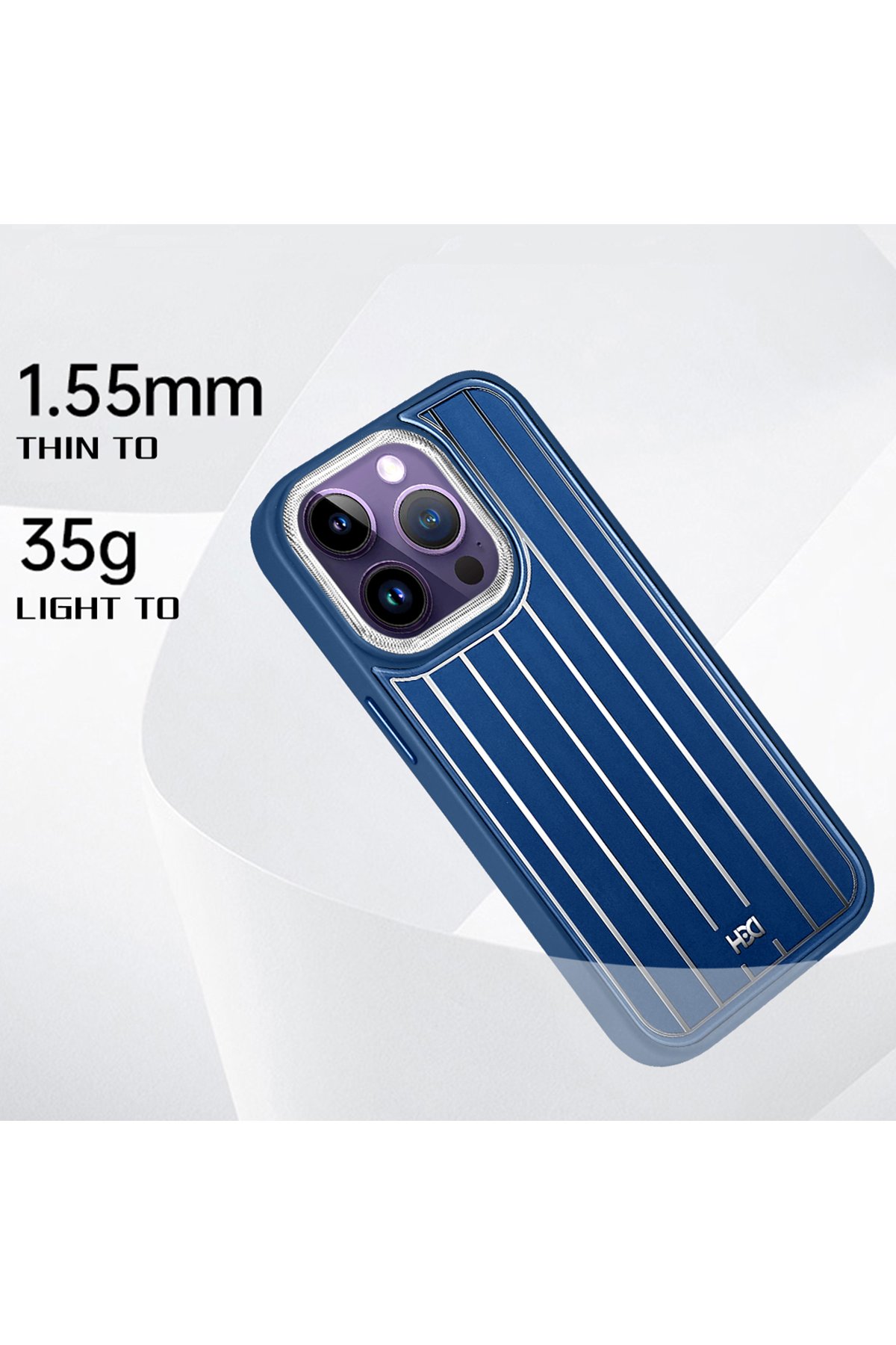 HDD iPhone 14 Pro Max HBC-228 Havana Magnet Kartvizitli Kapak - Titan Gri