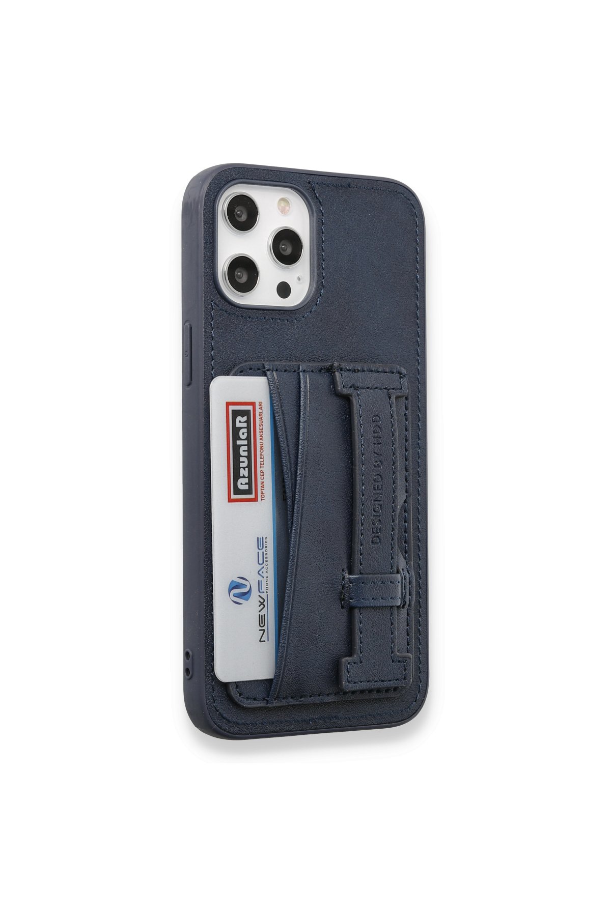 HDD iPhone 14 Pro Max Kılıf HBC-163 Times Kapak - Kahverengi