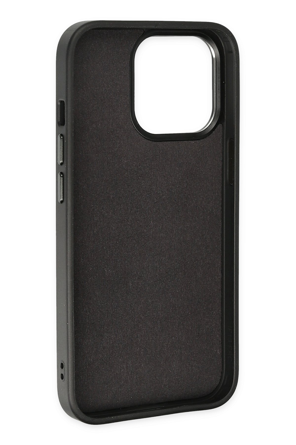 Newface iPhone 14 Pro Max Kılıf Teleskop Lens Magsafe Silikon Kapak - Titan Gri