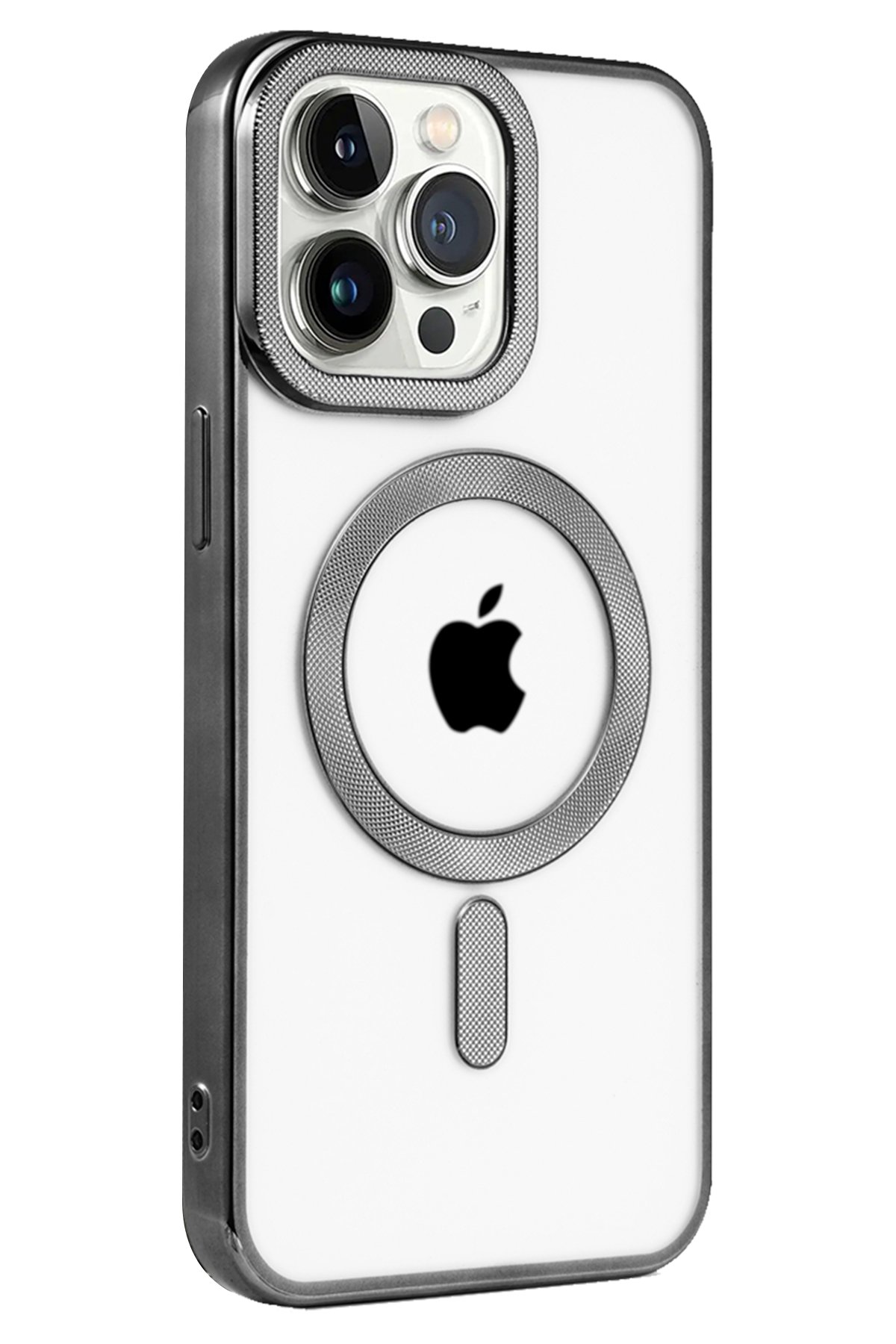 Newface iPhone 14 Pro Max Kılıf Power Silikon - Gri