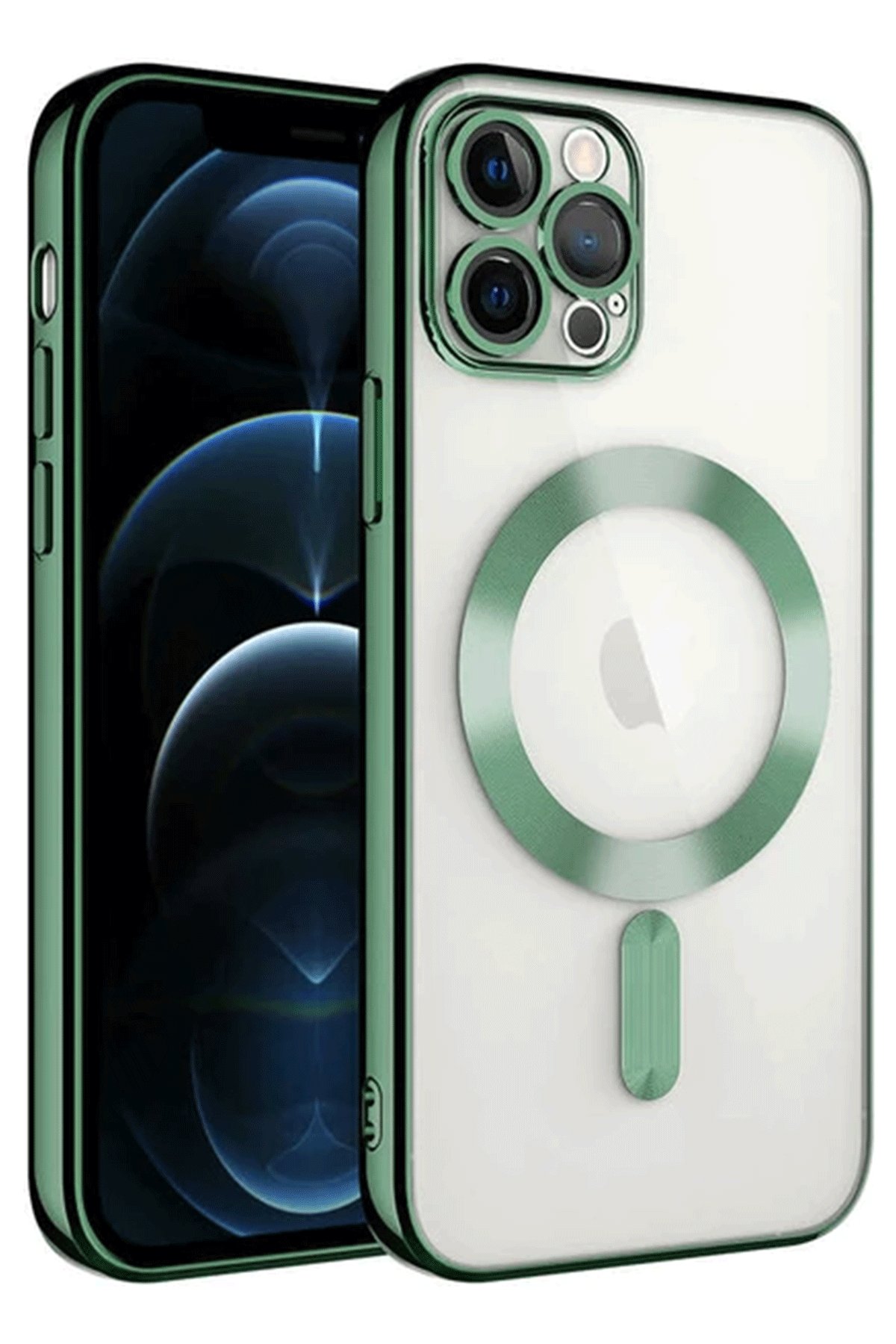 Newface iPhone 14 Pro Max Kılıf Kross Magneticsafe Kapak - Kırmızı