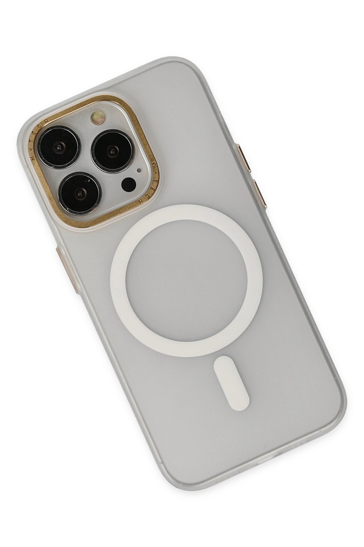 Newface iPhone 14 Pro Max Kılıf Prag Magneticsafe Kapak - Lacivert