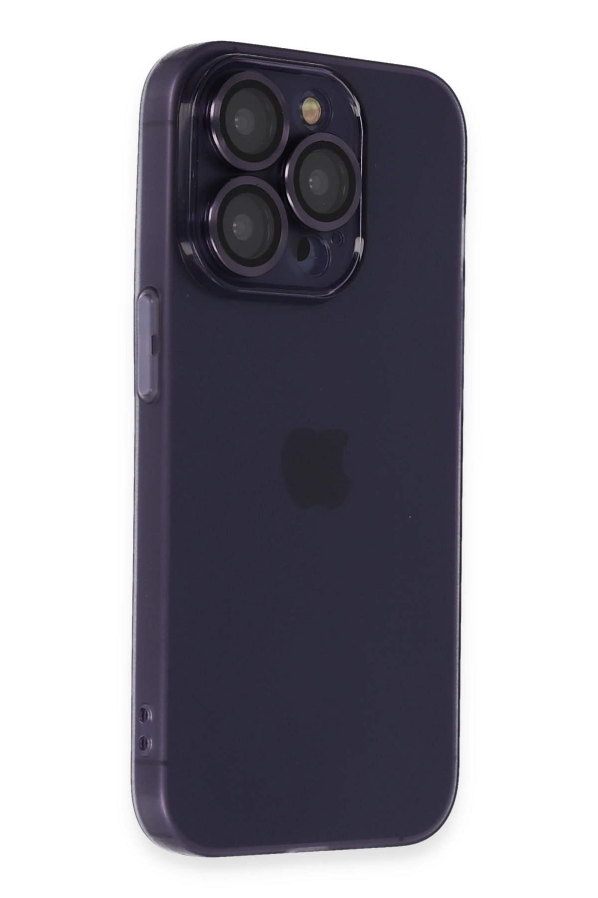 Newface iPhone 14 Pro Max Band Metal Kamera Lens - Gold