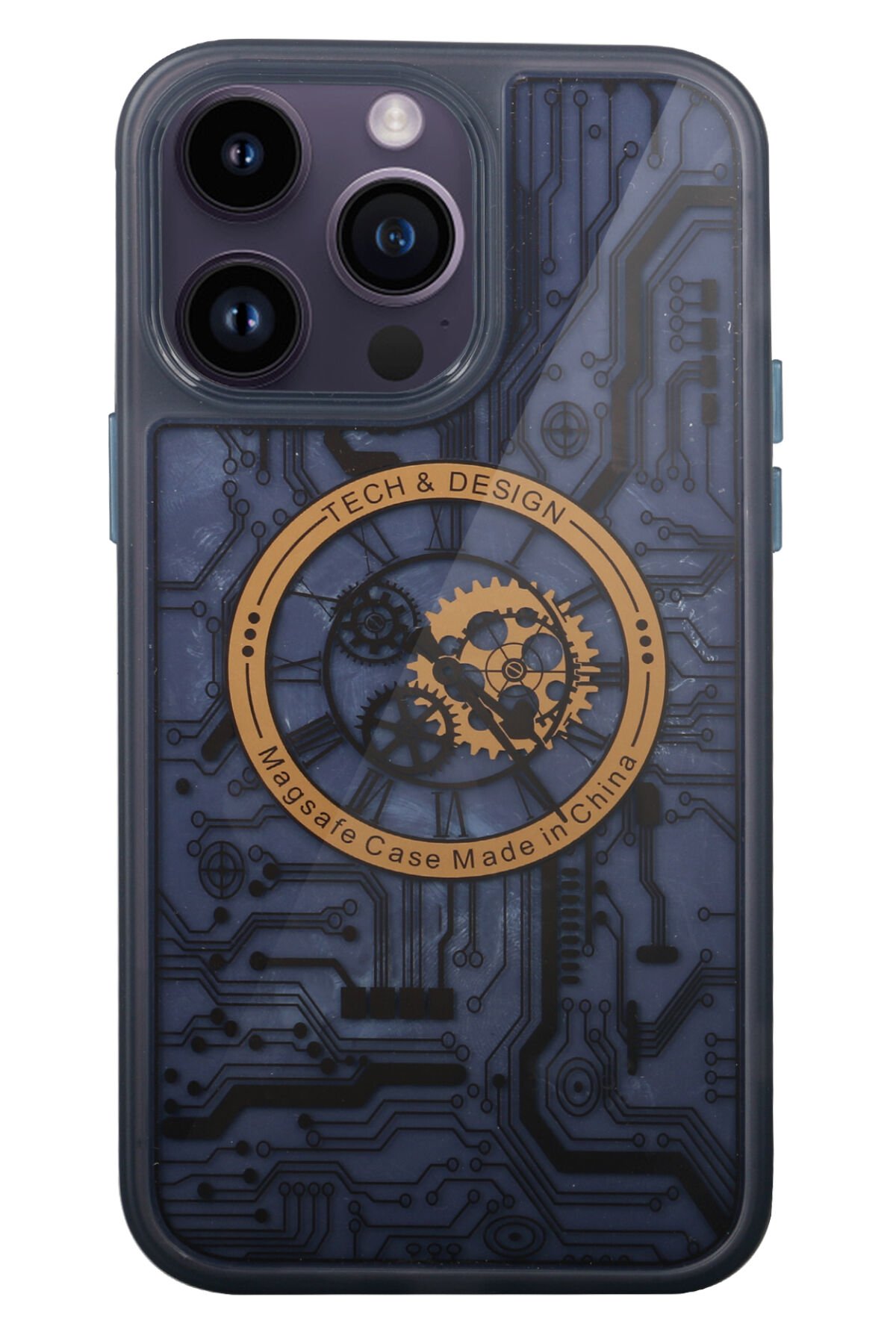 Newface iPhone 14 Pro Max Kılıf Dora Kapak - Mavi