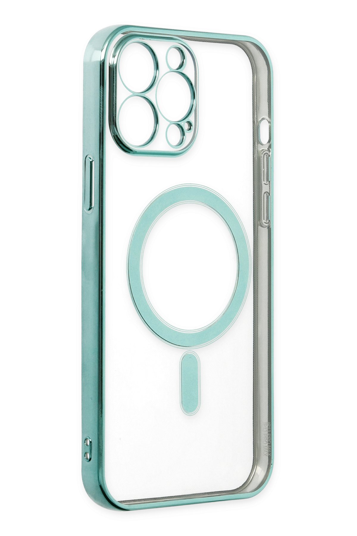 Newface iPhone 14 Pro Max Kılıf Boyi Magsafe Silikon Kapak - Siyah