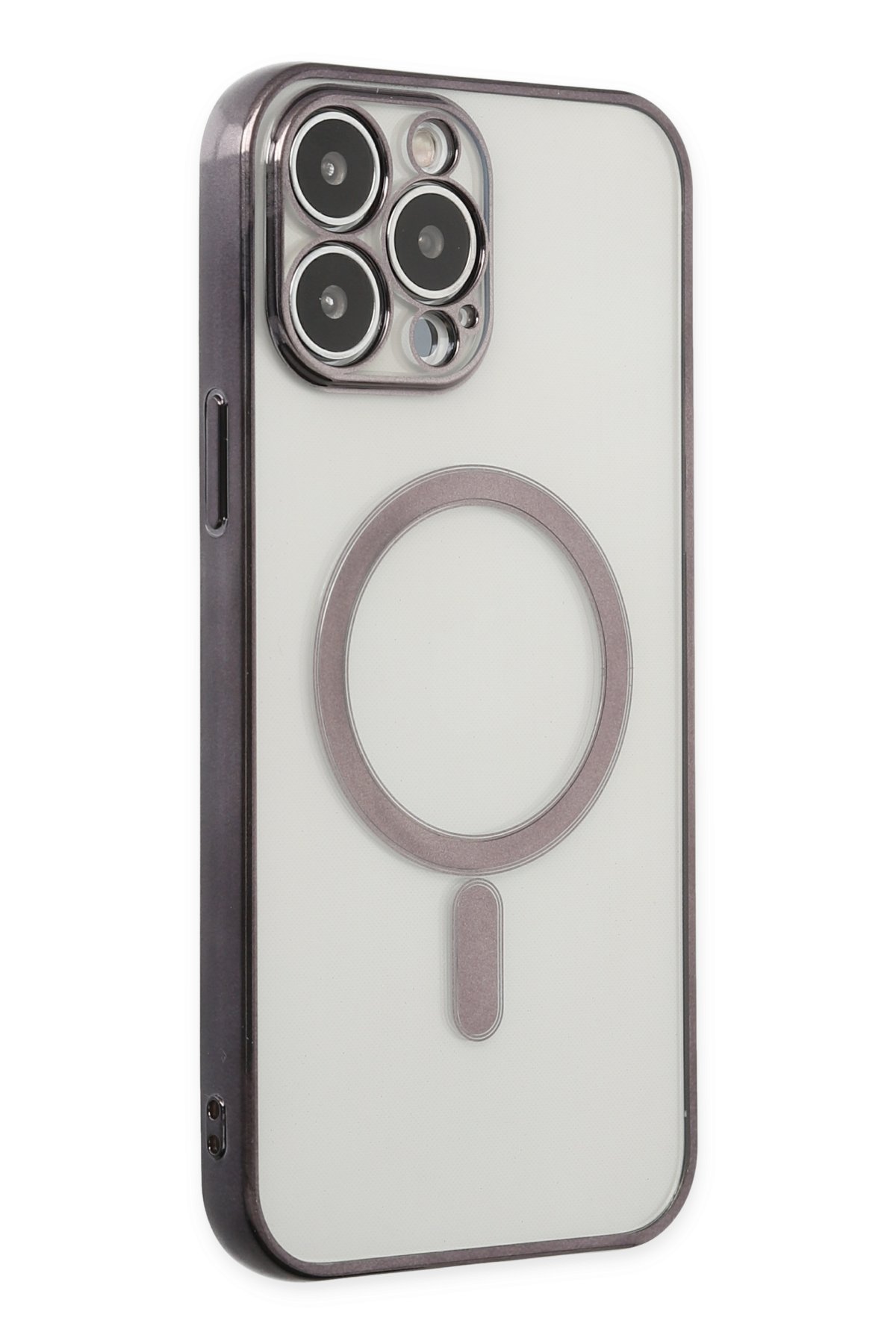 Newface iPhone 14 Pro Max Kılıf Divo Lazer Askılı Magsafe Kapak - Kırmızı