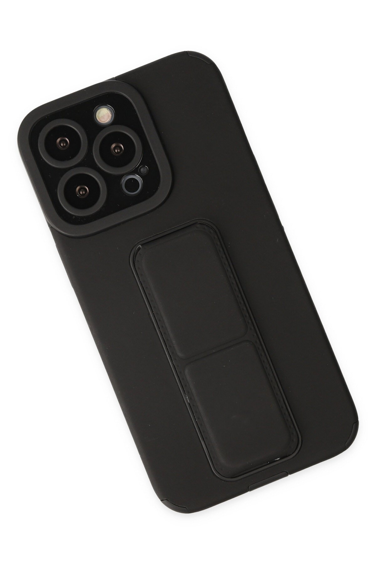 Newface iPhone 14 Pro Max Kılıf Nano içi Kadife Silikon - Mavi