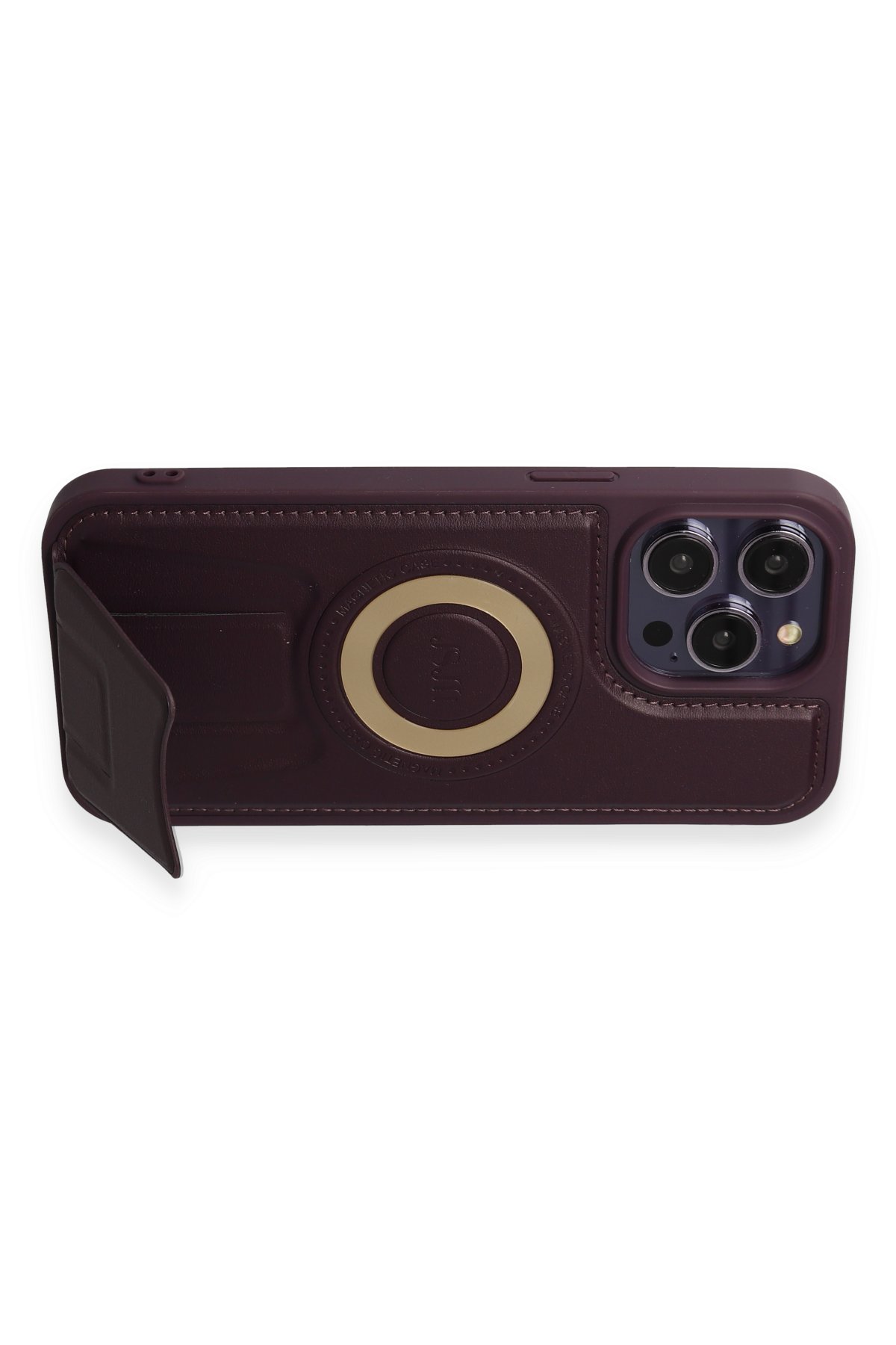 Newface iPhone 14 Pro Max Flower Magsafe Kapak - Mavi