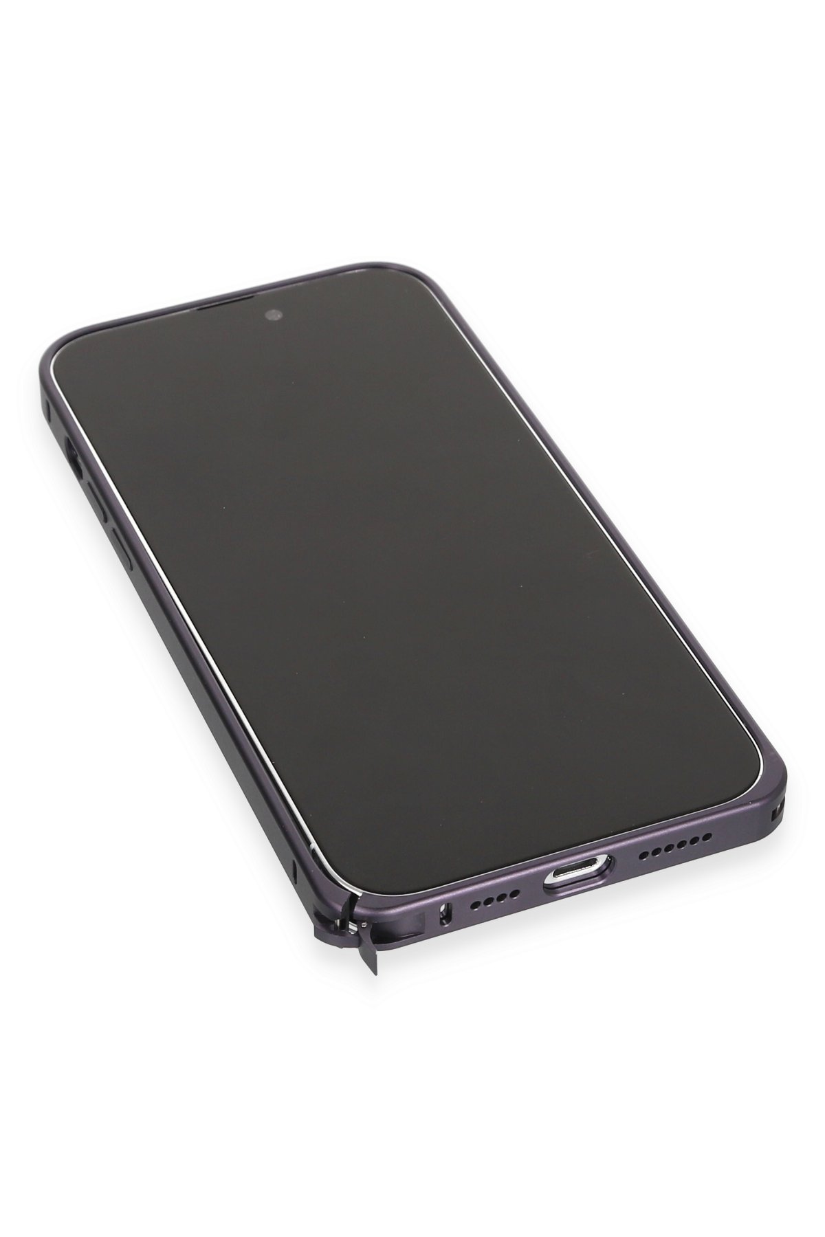 Joko iPhone 14 Pro Max Land Bumper Koruma Kapak - Lacivert