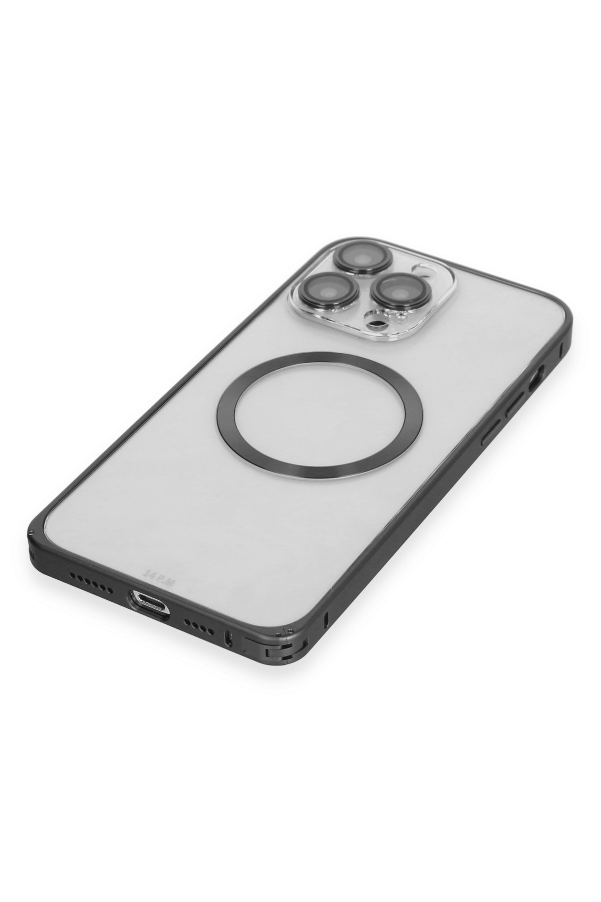 Joko iPhone 14 Pro Max Frost Standlı Magsafe Kapak - Derin Mor