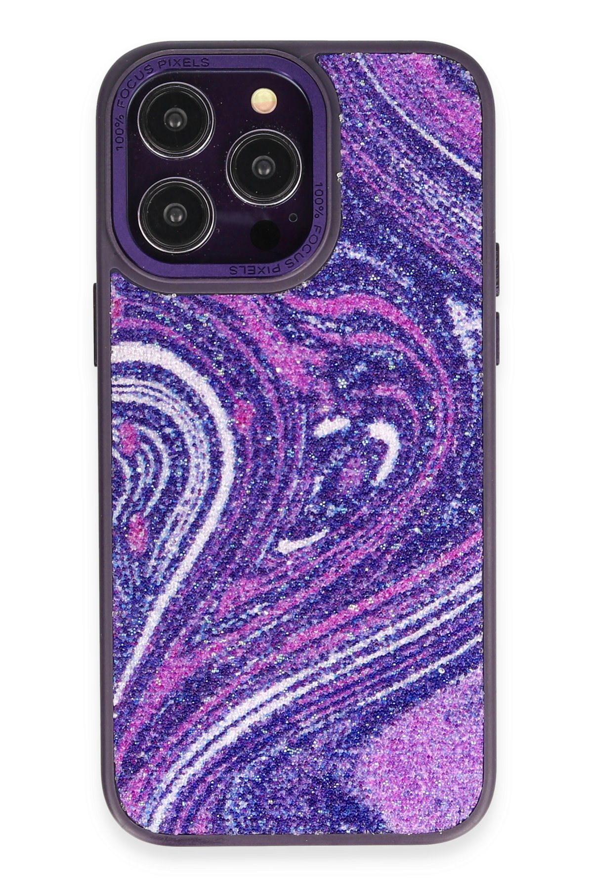 Newface iPhone 14 Pro Max Kılıf Dolpin Kapaklı - Siyah