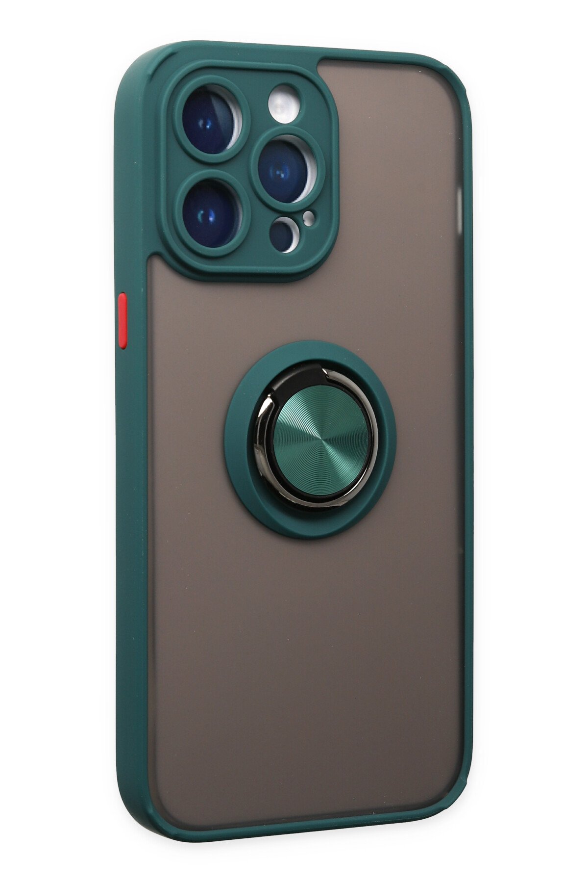 Newface iPhone 14 Pro Max Kılıf Kross Magneticsafe Kapak - Koyu Yeşil