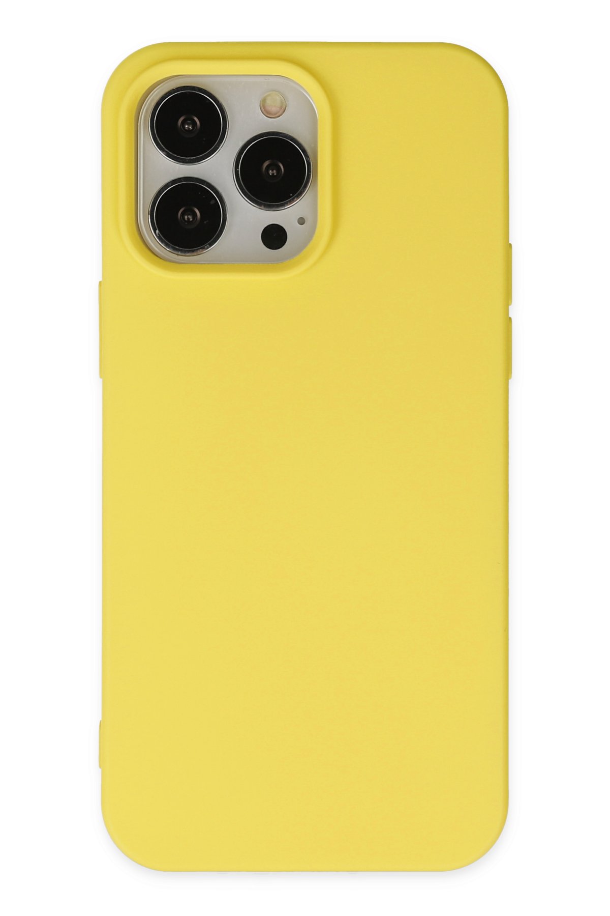 Newface iPhone 14 Pro Max Kılıf Armada Lensli Kapak - Sarı