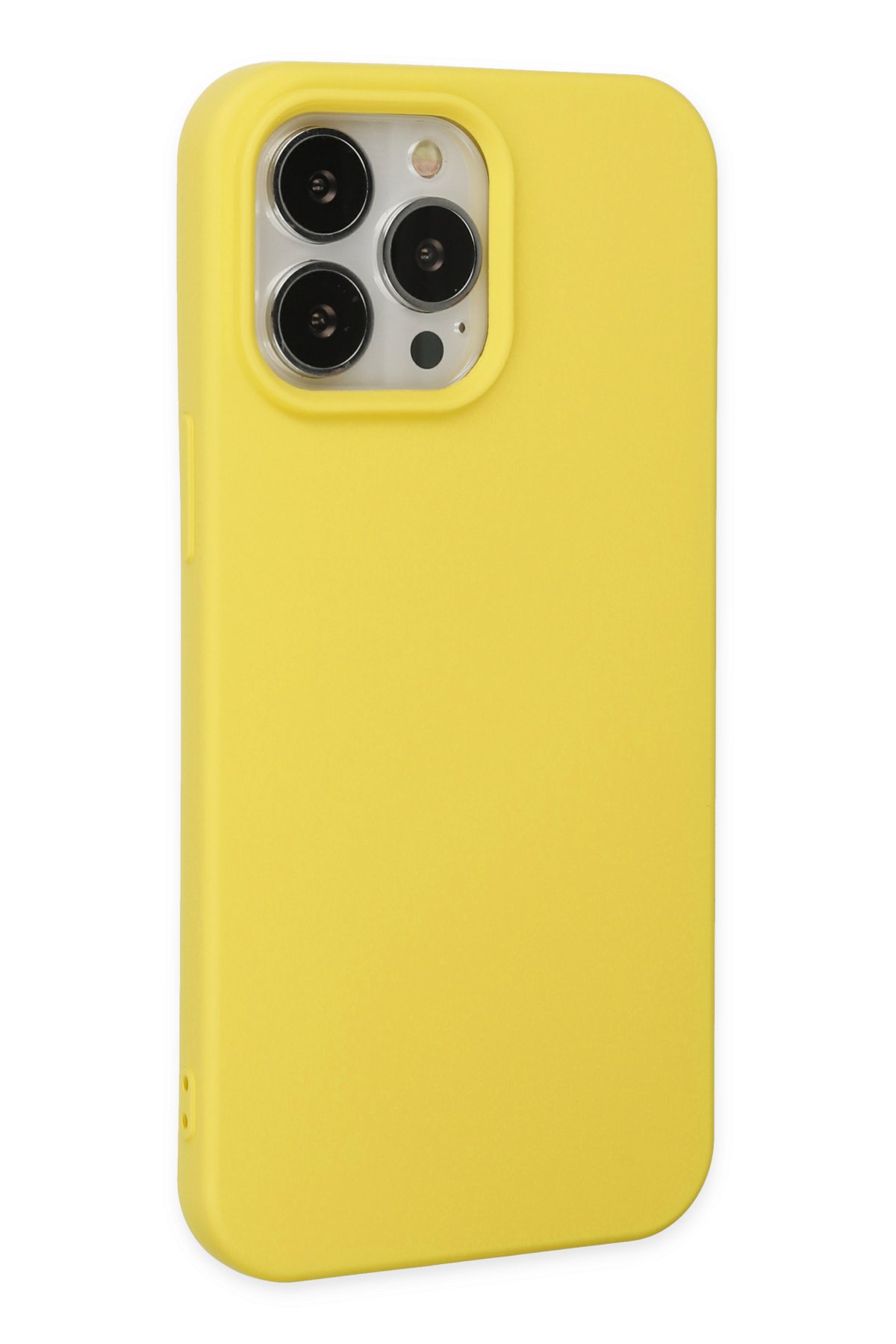 Newface iPhone 14 Pro Max Kılıf Armada Lensli Kapak - Sarı