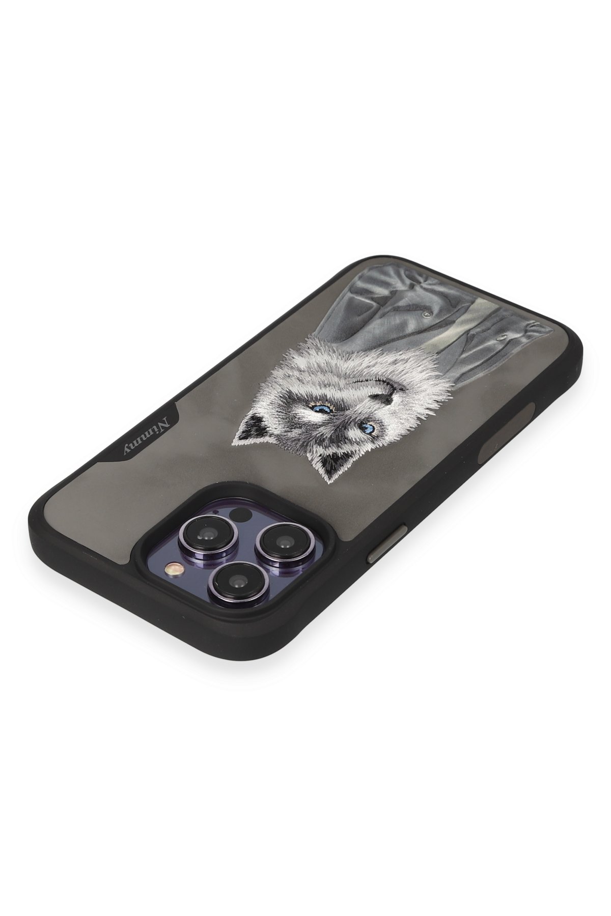 Newface iPhone 14 Pro Max Kılıf Apollo Magneticsafe Desenli Kapak - Apollo Mor - 1