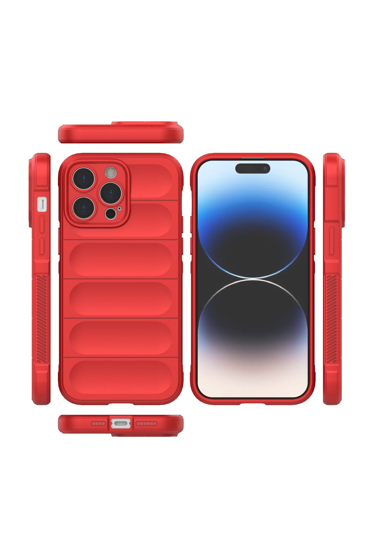 Newface iPhone 14 Pro Max Kılıf Grand Magneticsafe Kapak - Beyaz