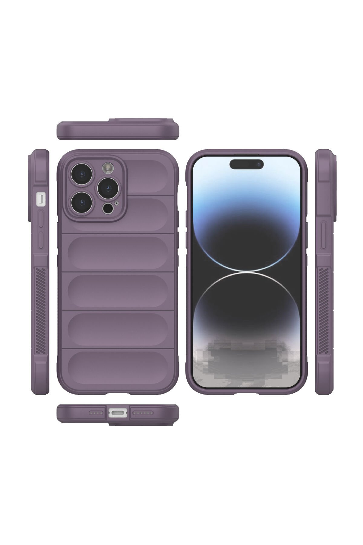 Newface iPhone 14 Pro Max Metal Kamera Lens - Gold