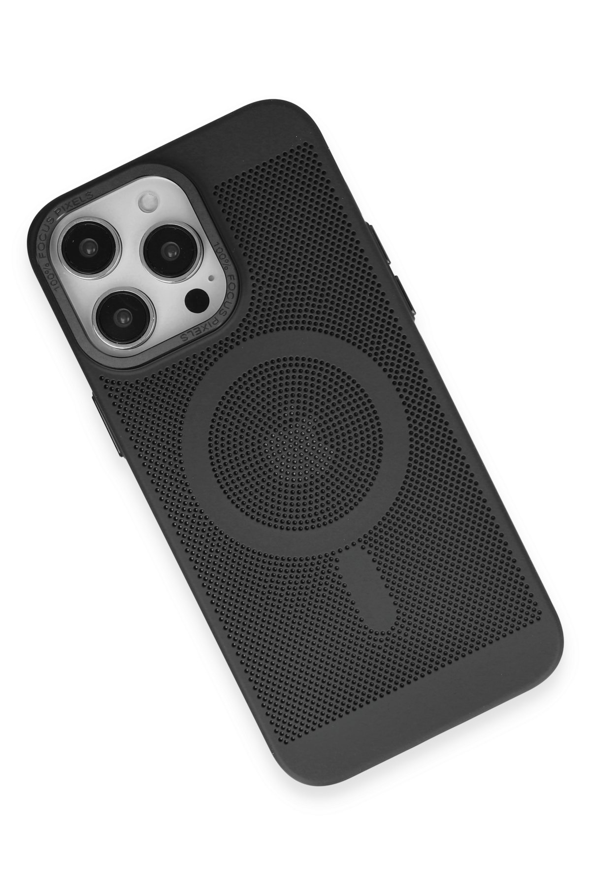Newface iPhone 14 Pro Max Kılıf Optimum Silikon - Koyu Yeşil
