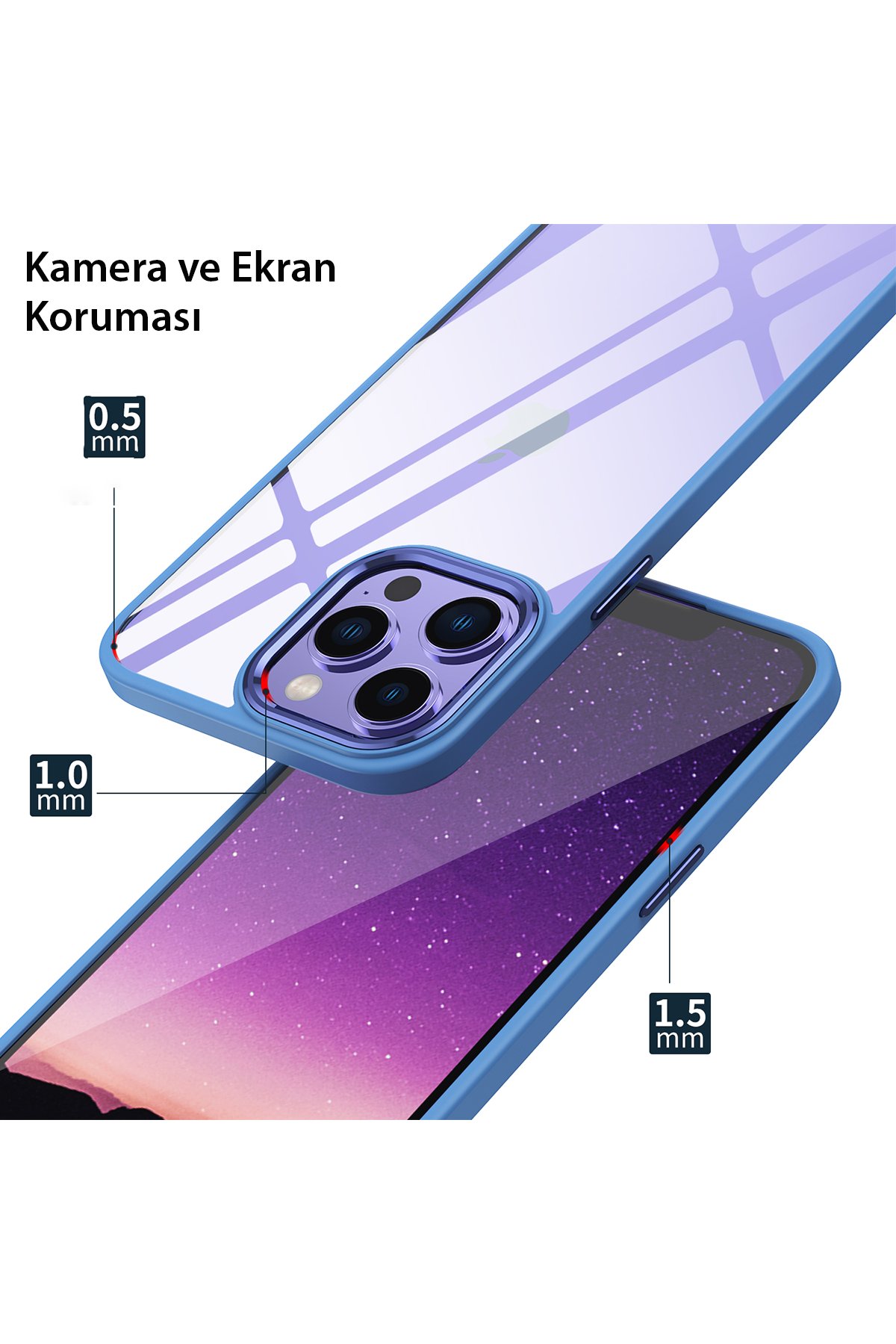 Newface iPhone 14 Pro Max Kılıf Estoril Desenli Kapak - Estoril - 9