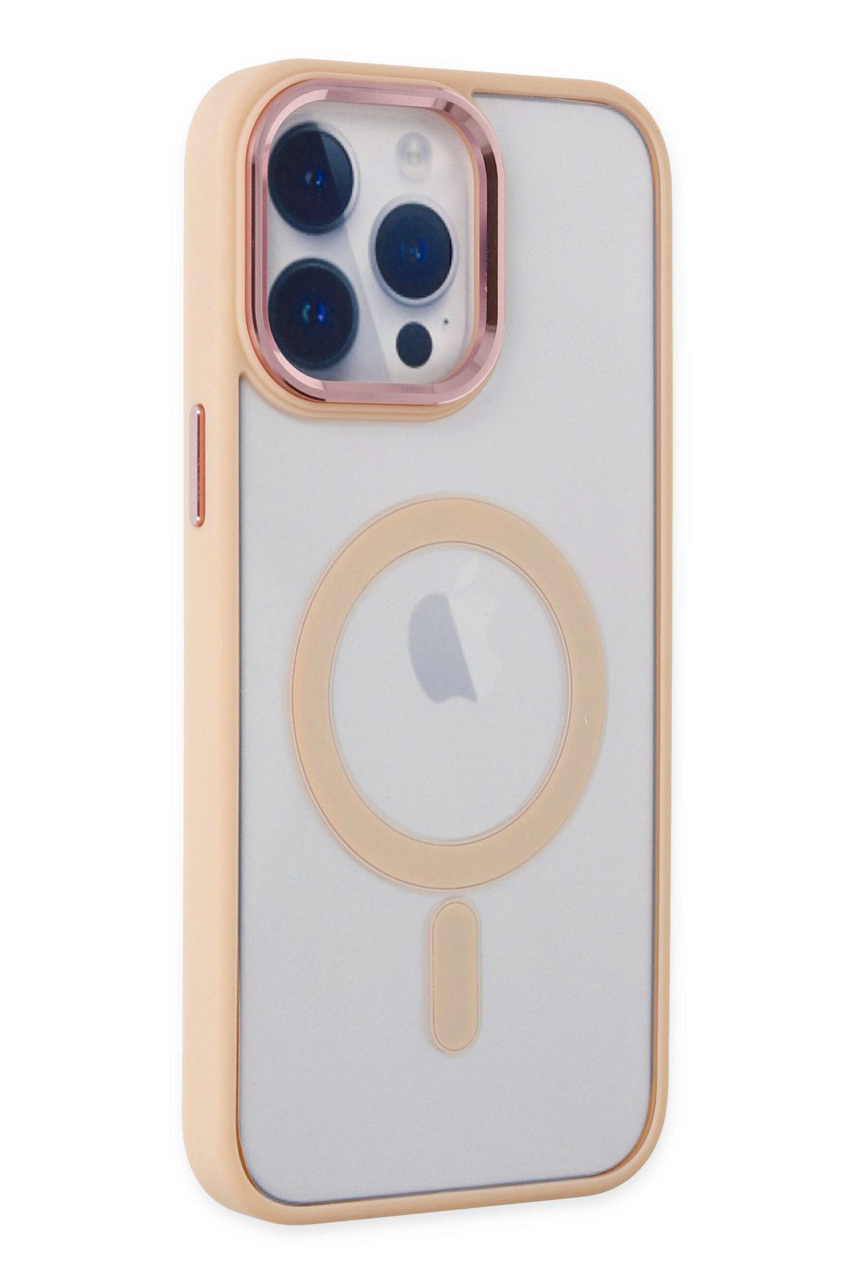 Newface iPhone 14 Pro Max Kılıf Uag Plyo Magneticsafe Silikon - Şeffaf