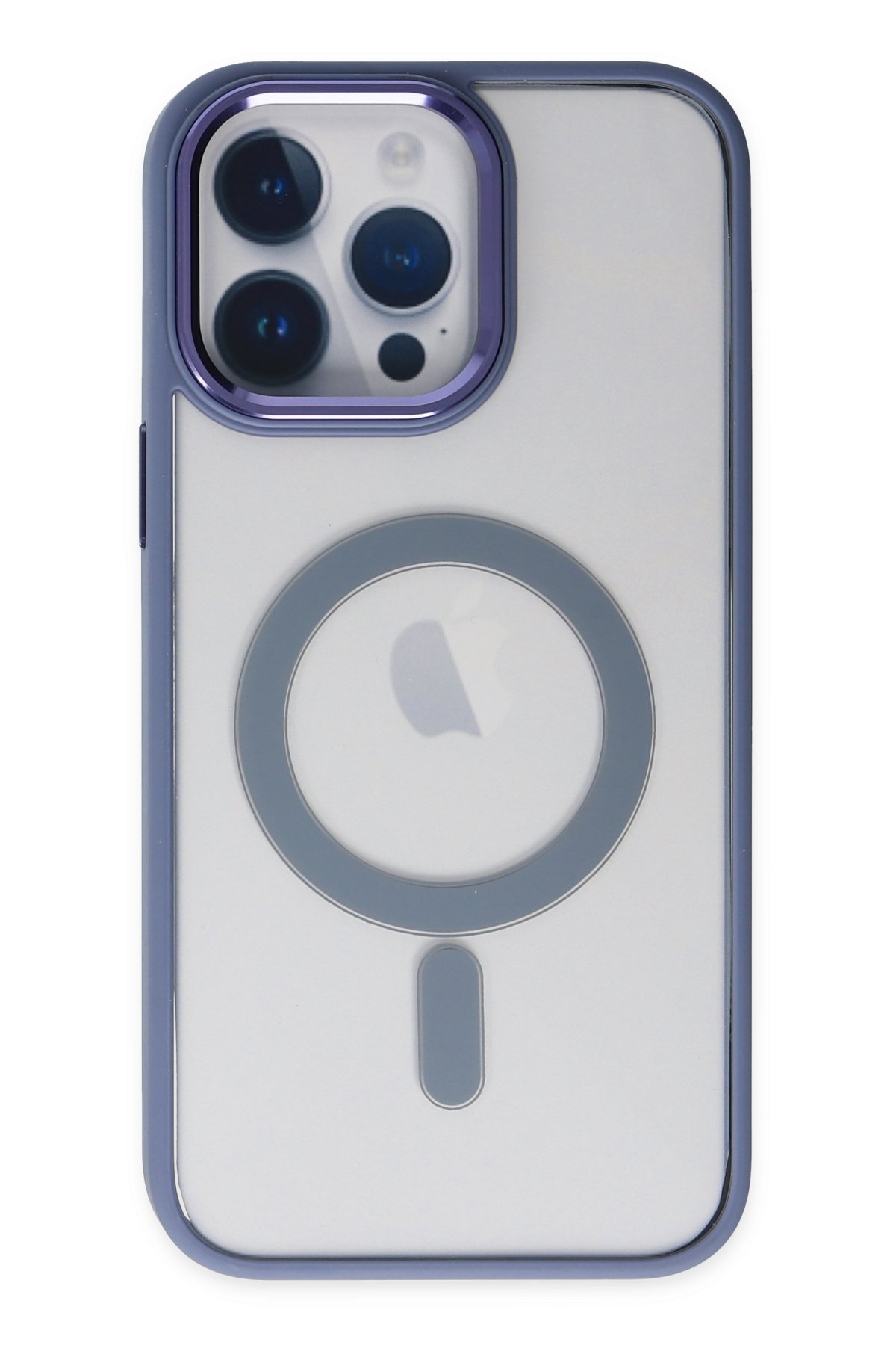Newface iPhone 14 Pro Max Kılıf Prada Desenli Kapak - Prada Mor - 1