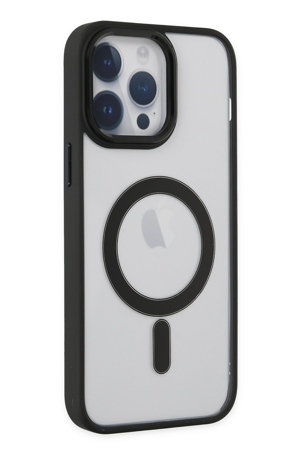 Newface iPhone 14 Pro Max Kılıf Montreal Silikon Kapak - Lacivert