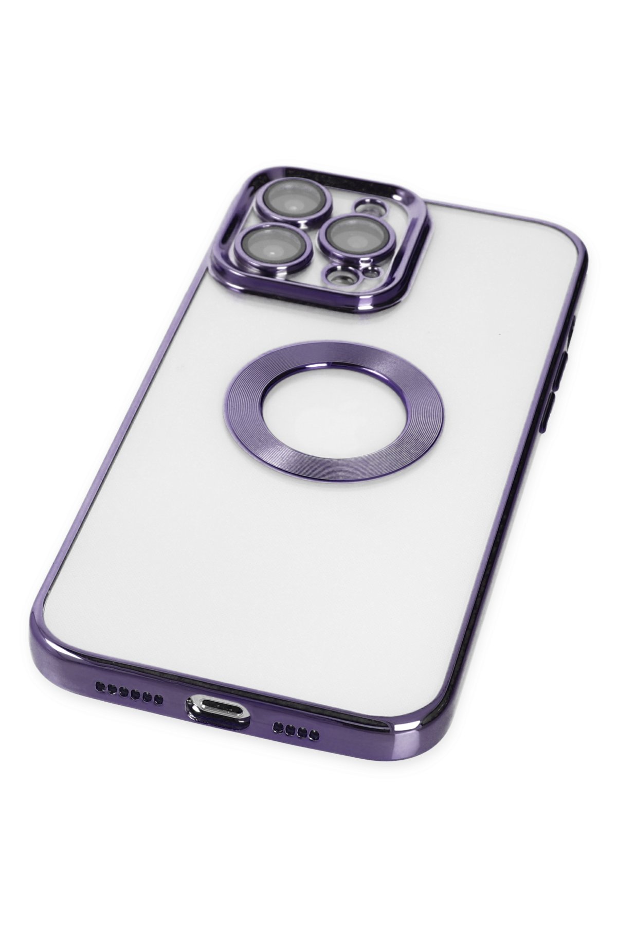 Newface iPhone 14 Pro Max Kılıf Element Magneticsafe Sert Kapak - Gold