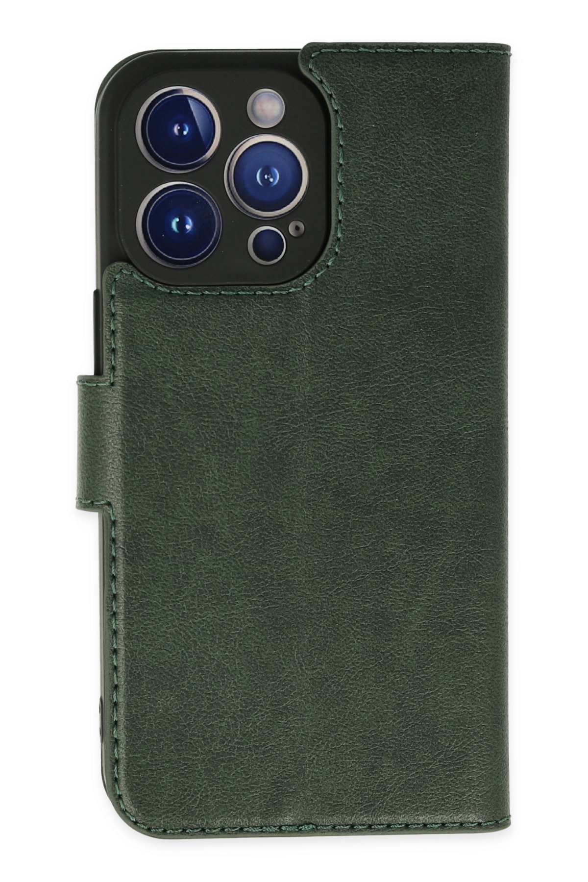 Newface iPhone 14 Pro Max Kılıf Armada Lensli Kapak - Yeşil