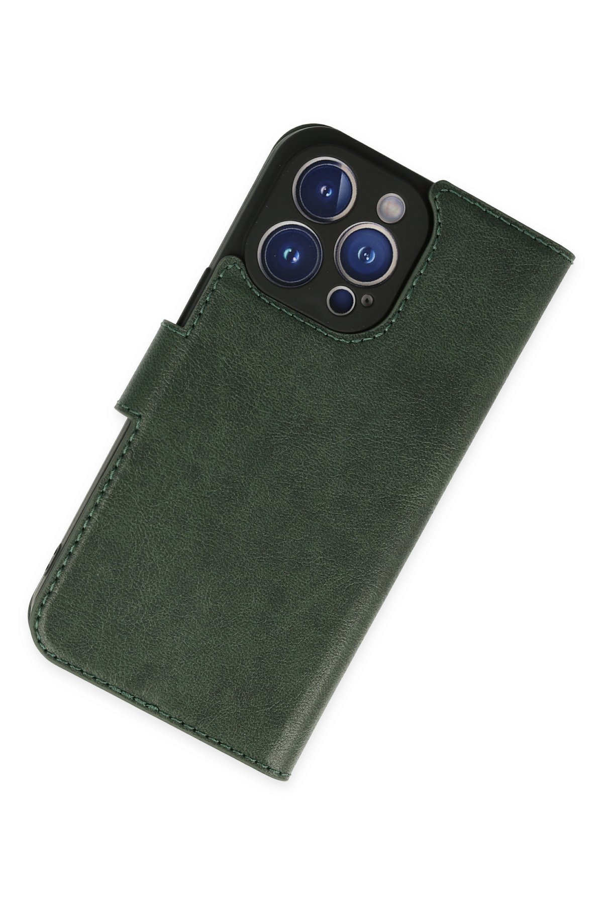 Newface iPhone 14 Pro Max Kılıf Armada Lensli Kapak - Yeşil