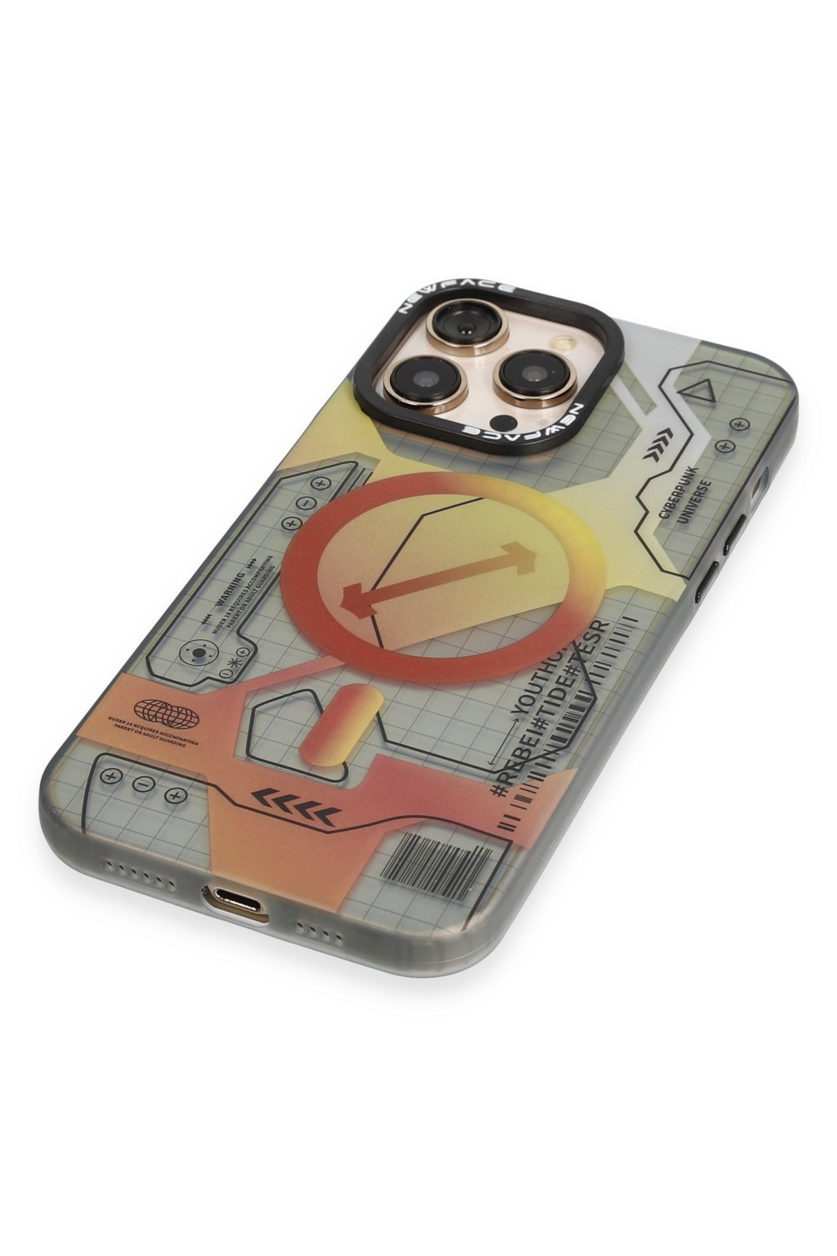 Newface iPhone 14 Pro Max Kılıf Lodos Magneticsafe Mat Kapak - Köknar Yeşili