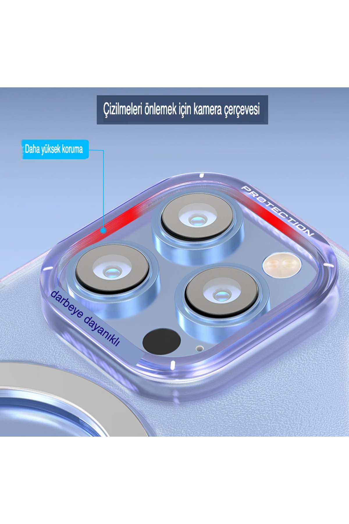 Joko iPhone 14 Pro Max PC Suit Magsafe Kapak - Beyaz