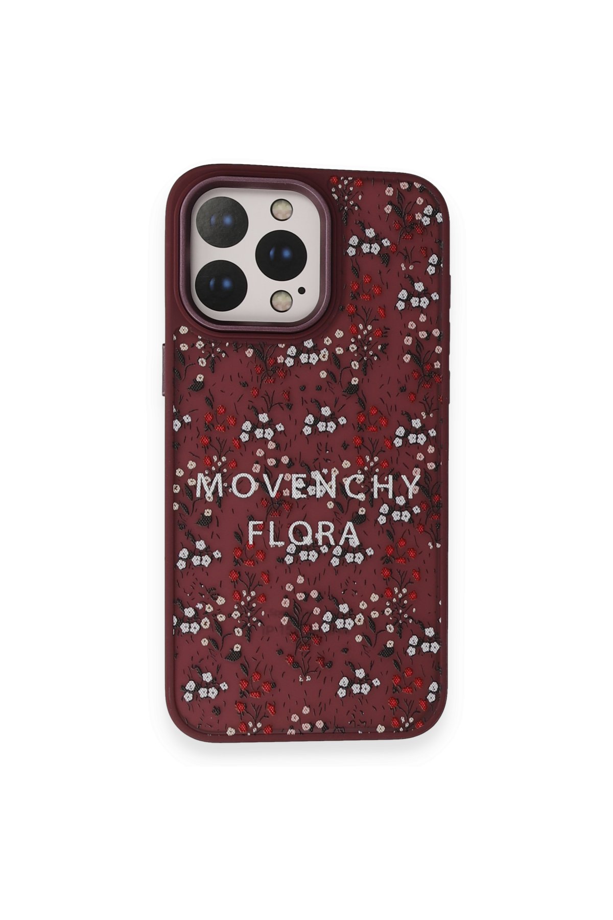 Movenchy iPhone 14 Pro Terra Desenli Kapak - Siyah - 1
