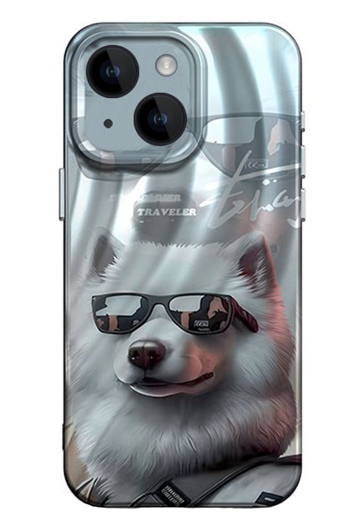 Newface iPhone 15 Kılıf Diamond Magsafe Kapak - Gold