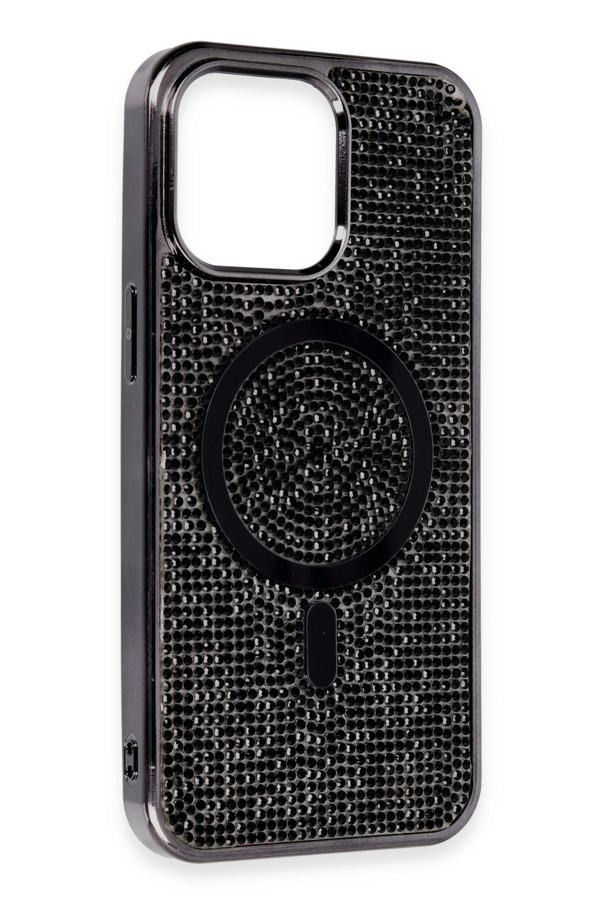 Newface iPhone 15 Kılıf Volet Silikon - Mor