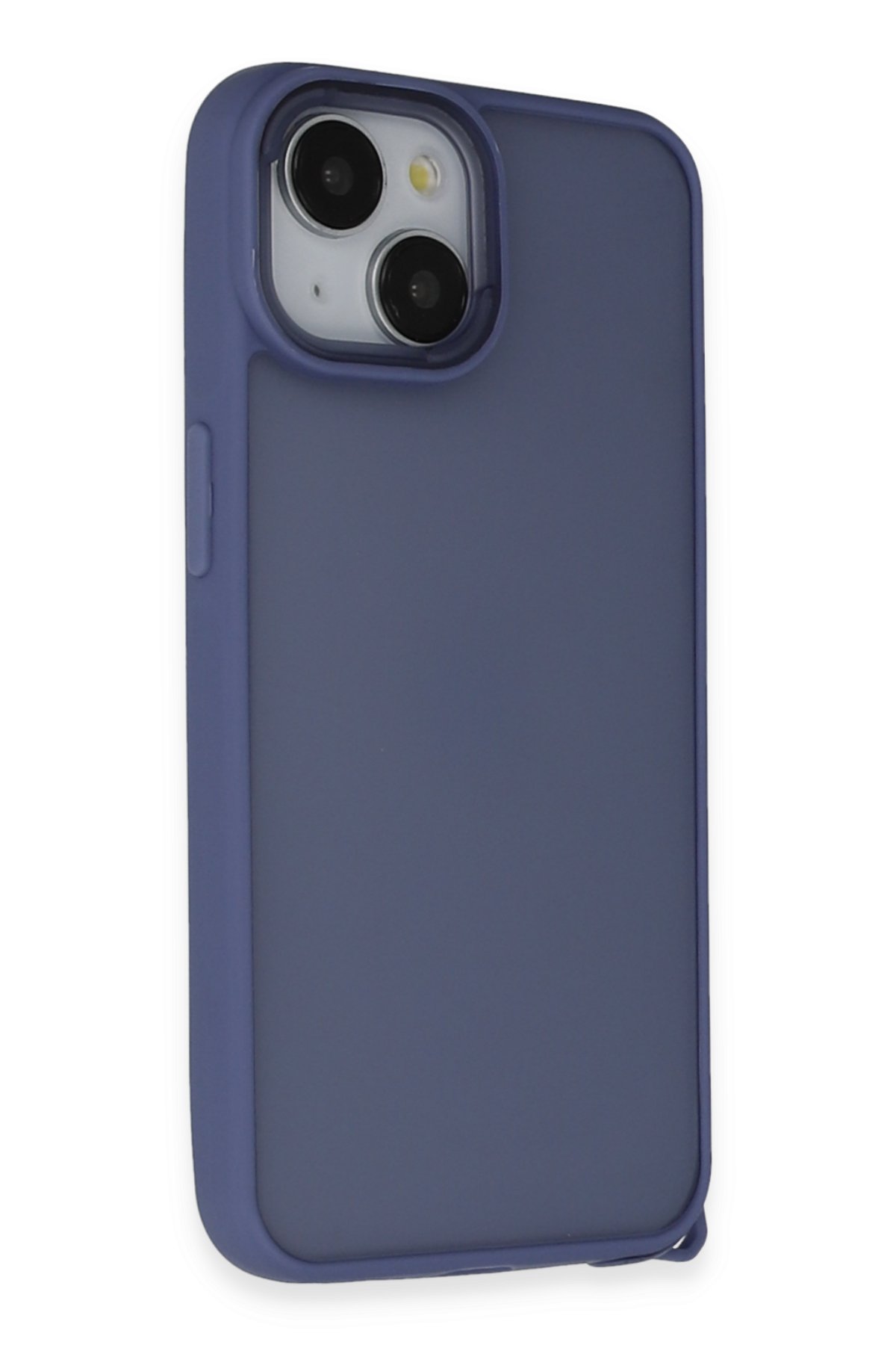 Newface iPhone 15 Kılıf Modos Metal Kapak - Siyah