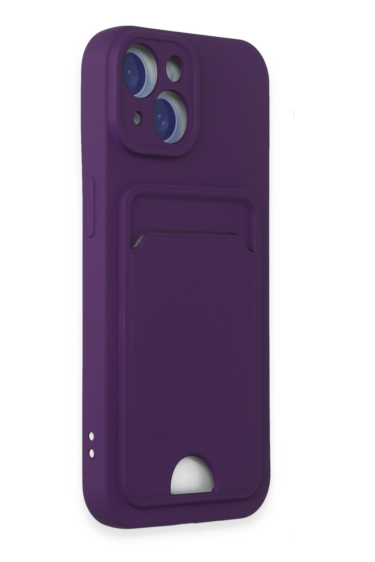 Newface iPhone 15 Kılıf Elegant Kapak - Açık Mavi