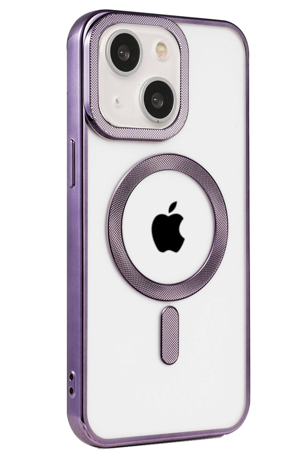 Newface iPhone 15 Kılıf First Silikon - Lila